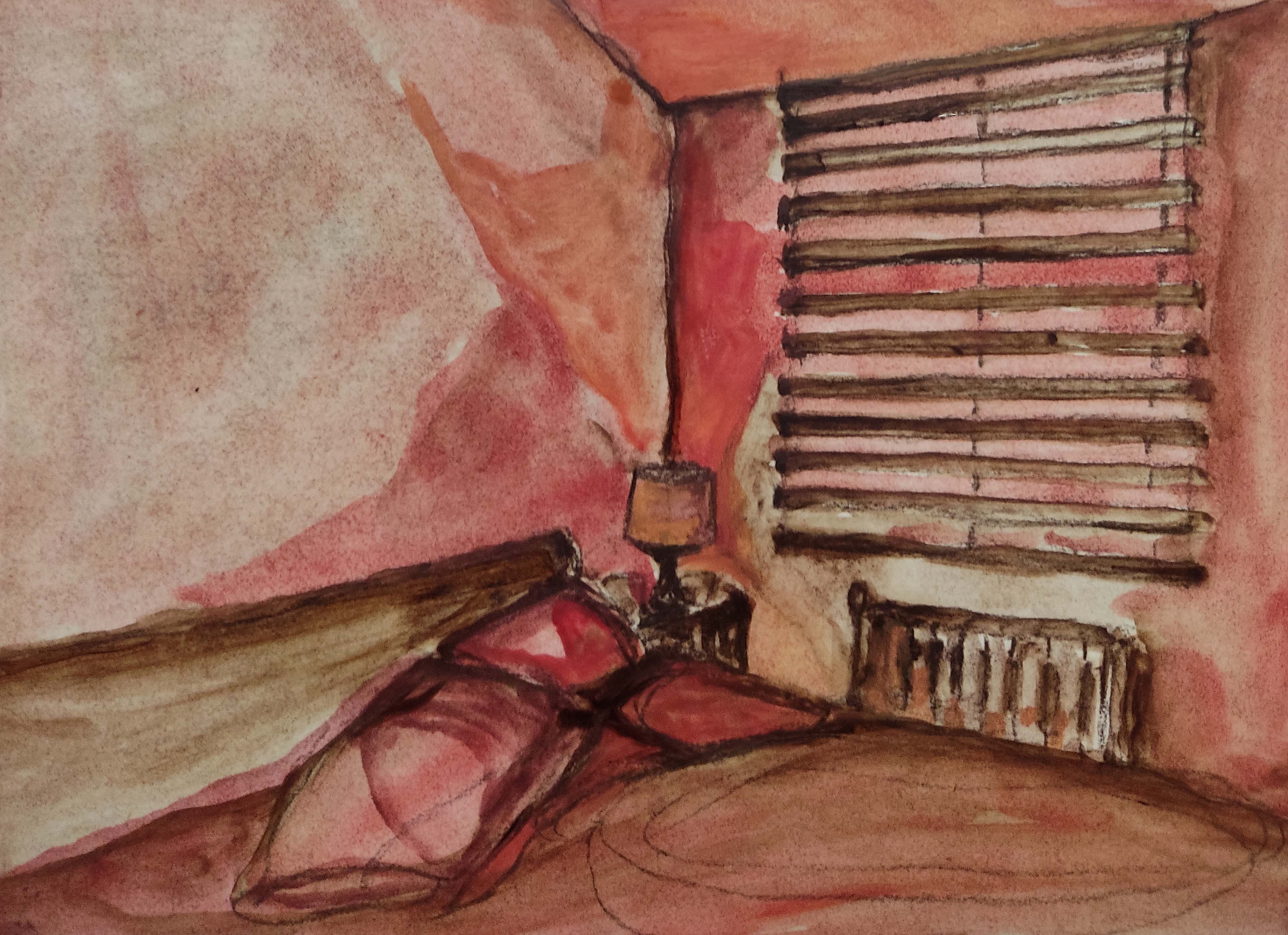 Artwork red room 3 by rojano mohamadzade Artwork red room 3 by rojano mohamadzade