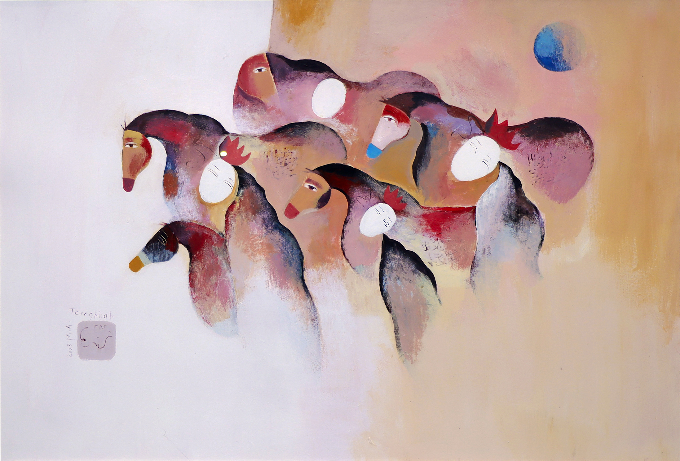 اثر بدون عنوان از محمدعلی ترقی جاه اثر بدون عنوان از محمدعلی ترقی جاه