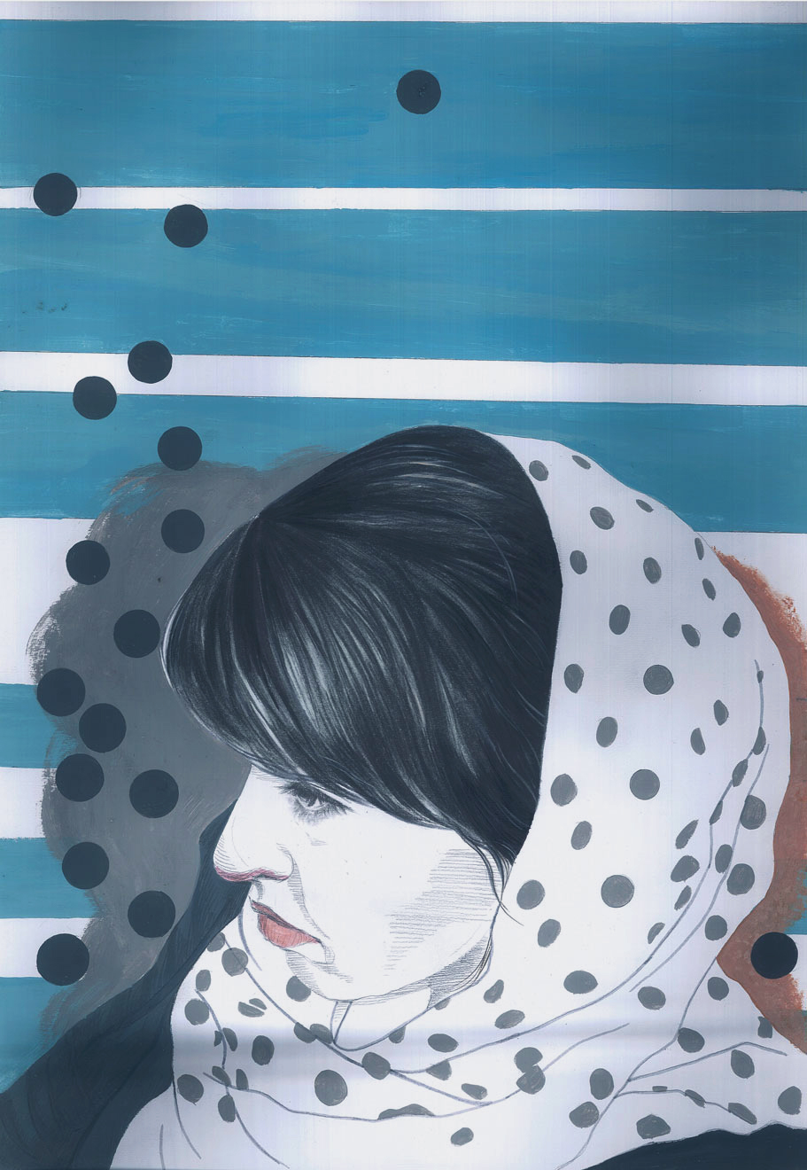 Artwork self portrait 1 by Del ara pakdel Artwork self portrait 1 by Del ara pakdel