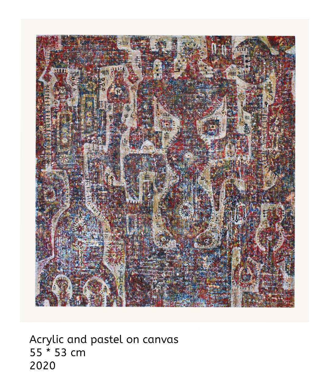 اثر زن اسب سوار از ترمه یعقوبی اثر زن اسب سوار از ترمه یعقوبی