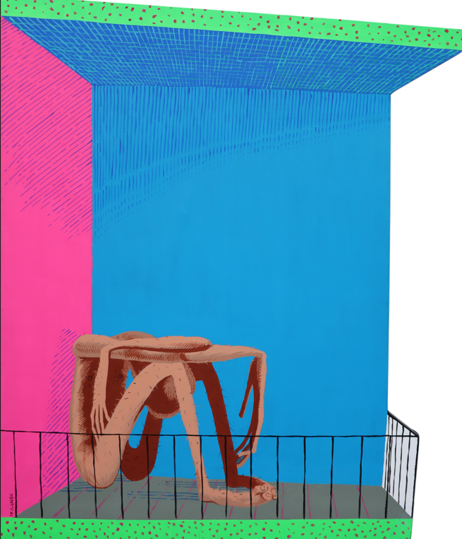 Artwork the balcony by بزرگمهر Hosseinpour Artwork the balcony by بزرگمهر Hosseinpour