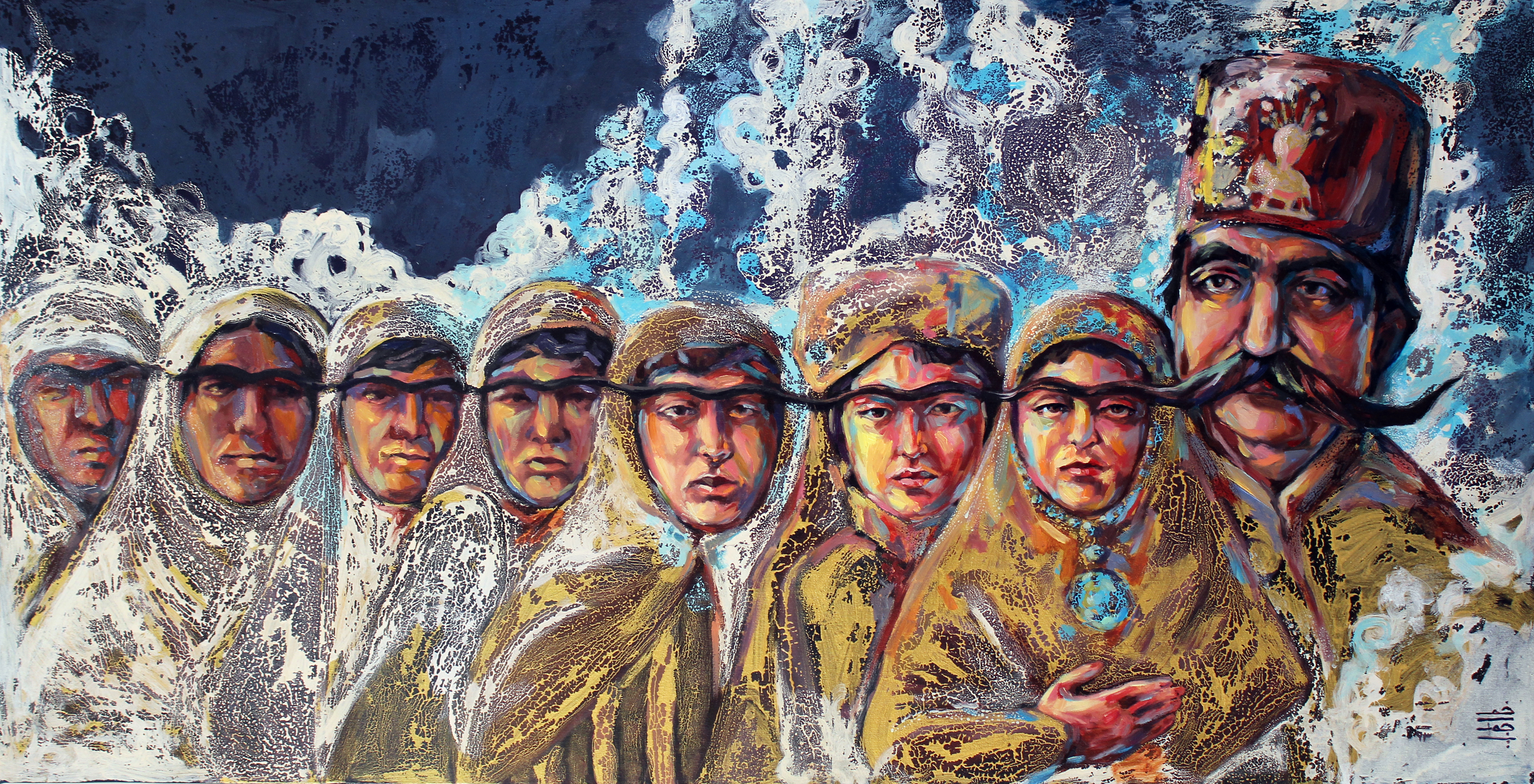 Artwork 1 From the collection of Homayooni suspicions by mehdi khajooei Artwork 1 From the collection of Homayooni suspicions by mehdi khajooei