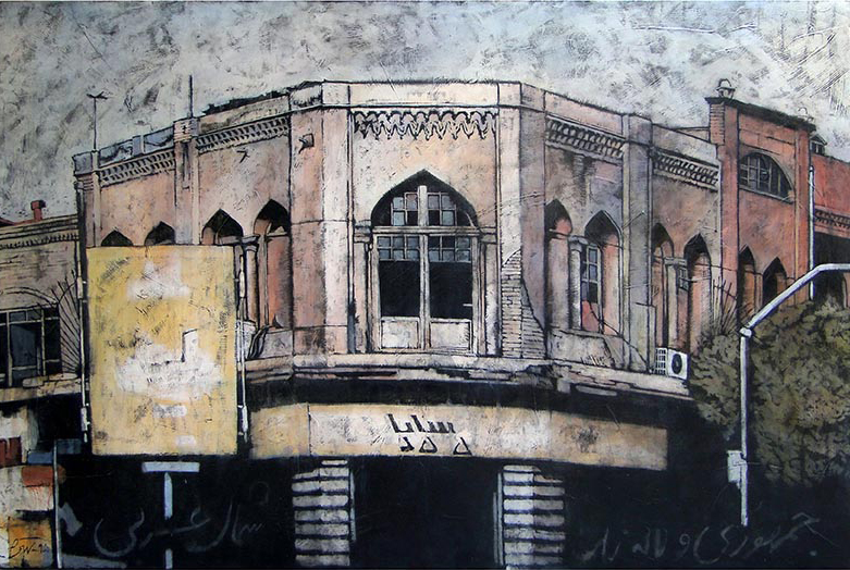 اثر جمهوری و لاله زار- شمال غربی از مرجان نعمتی اثر جمهوری و لاله زار- شمال غربی از مرجان نعمتی