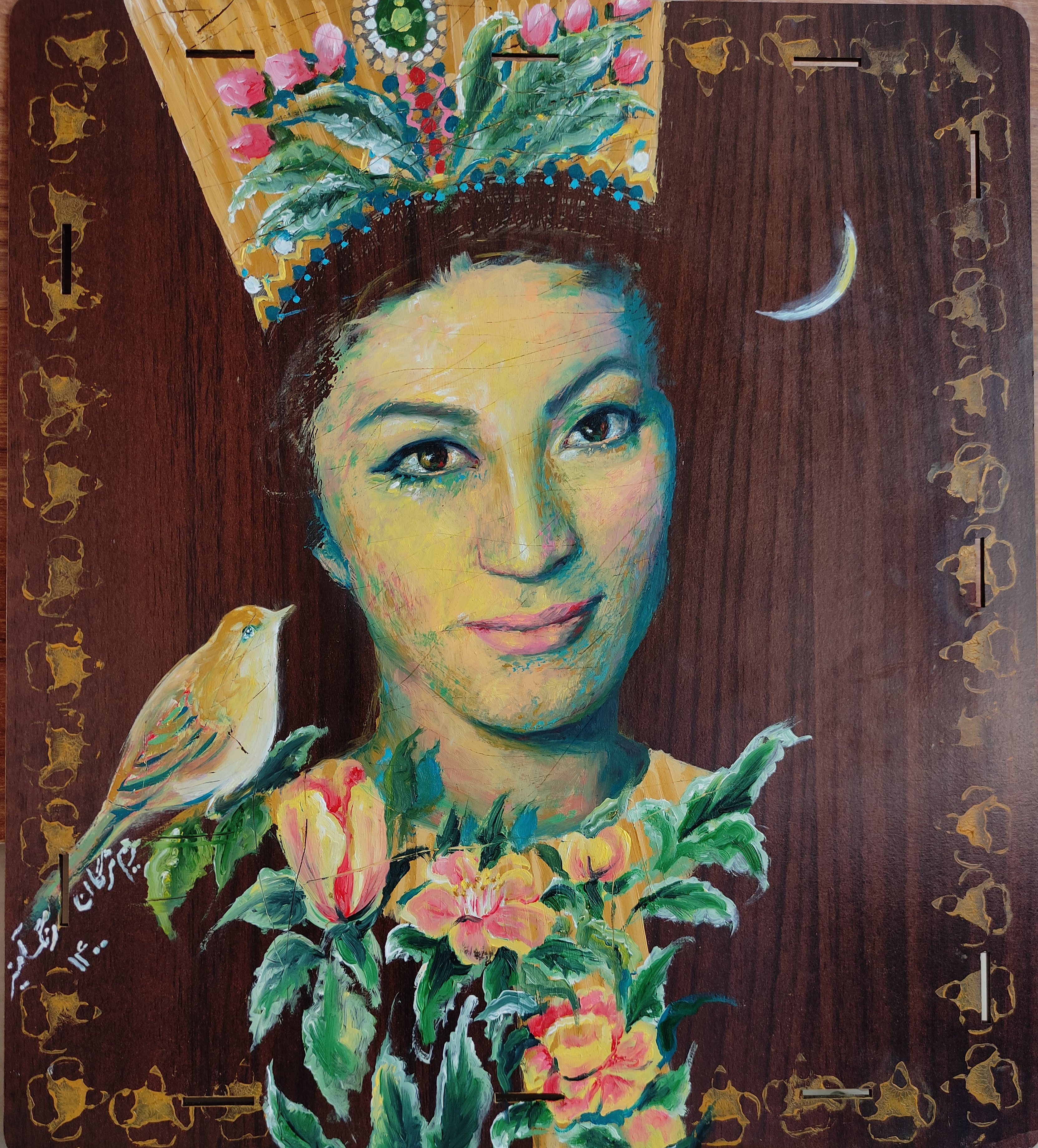 اثر فروغ دو از مریم رنگ آمیز اثر فروغ دو از مریم رنگ آمیز