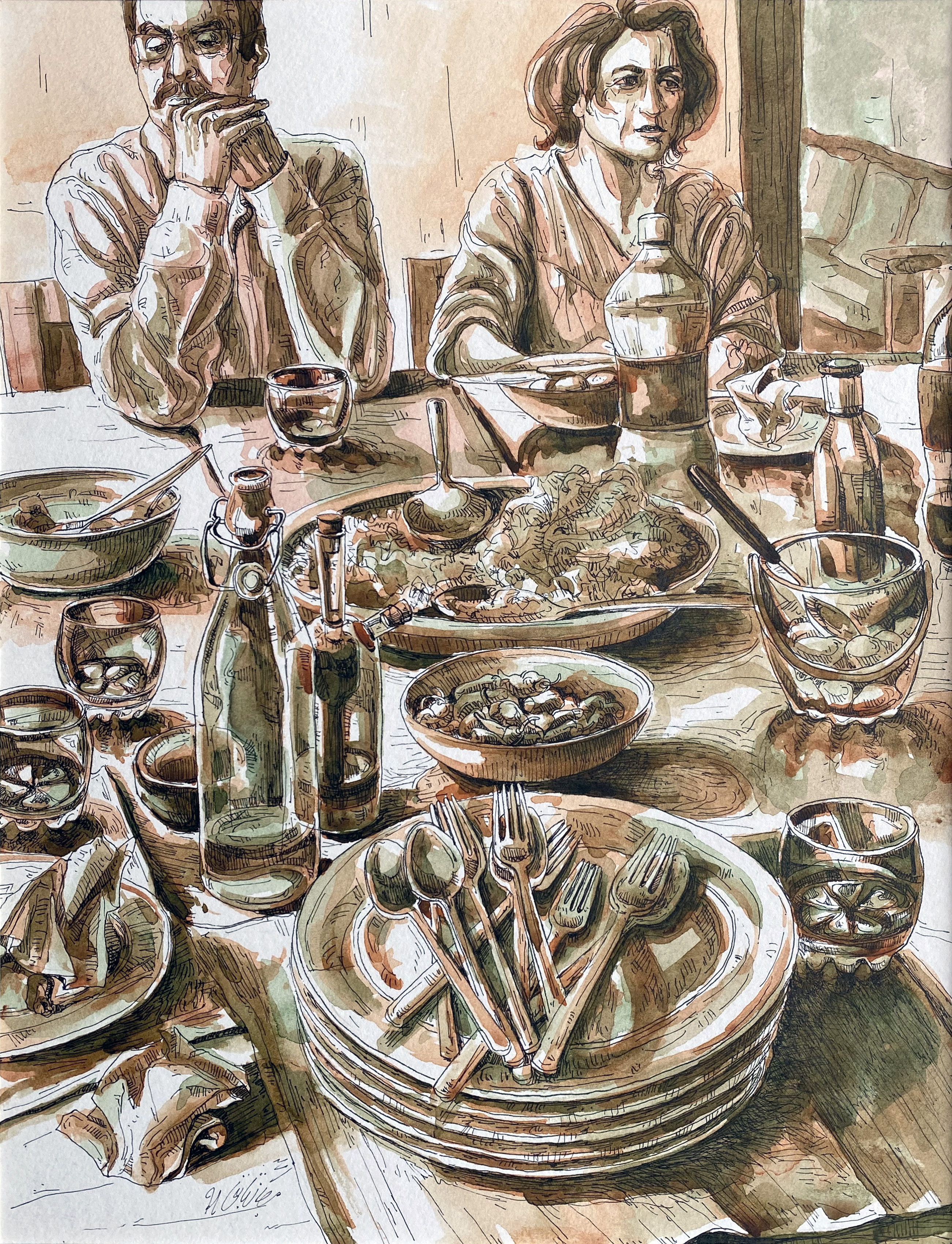 Artwork breathless 1 by MARJAN SABETI Artwork breathless 1 by MARJAN SABETI