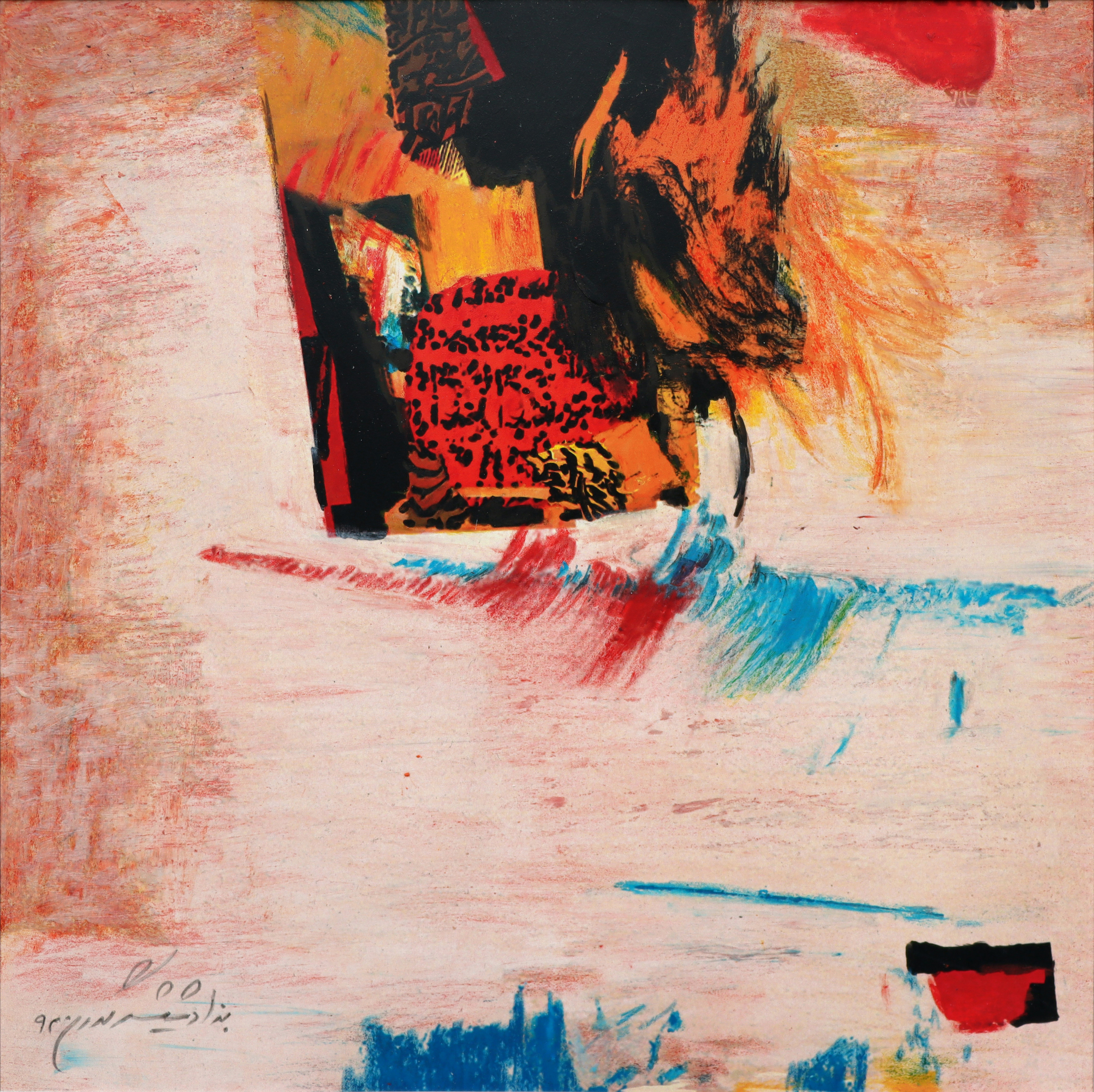 اثر بدون عنوان از مجموعه آبستره 2 از بهزاد شیشه گران اثر بدون عنوان از مجموعه آبستره 2 از بهزاد شیشه گران