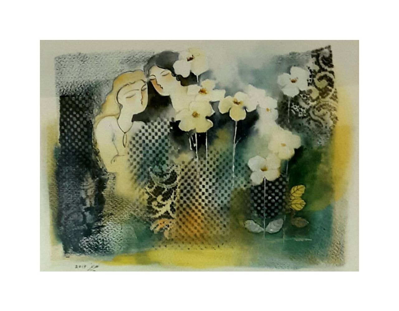 Artwork Four by Nasrin Mahmoodi Nobar Artwork Four by Nasrin Mahmoodi Nobar