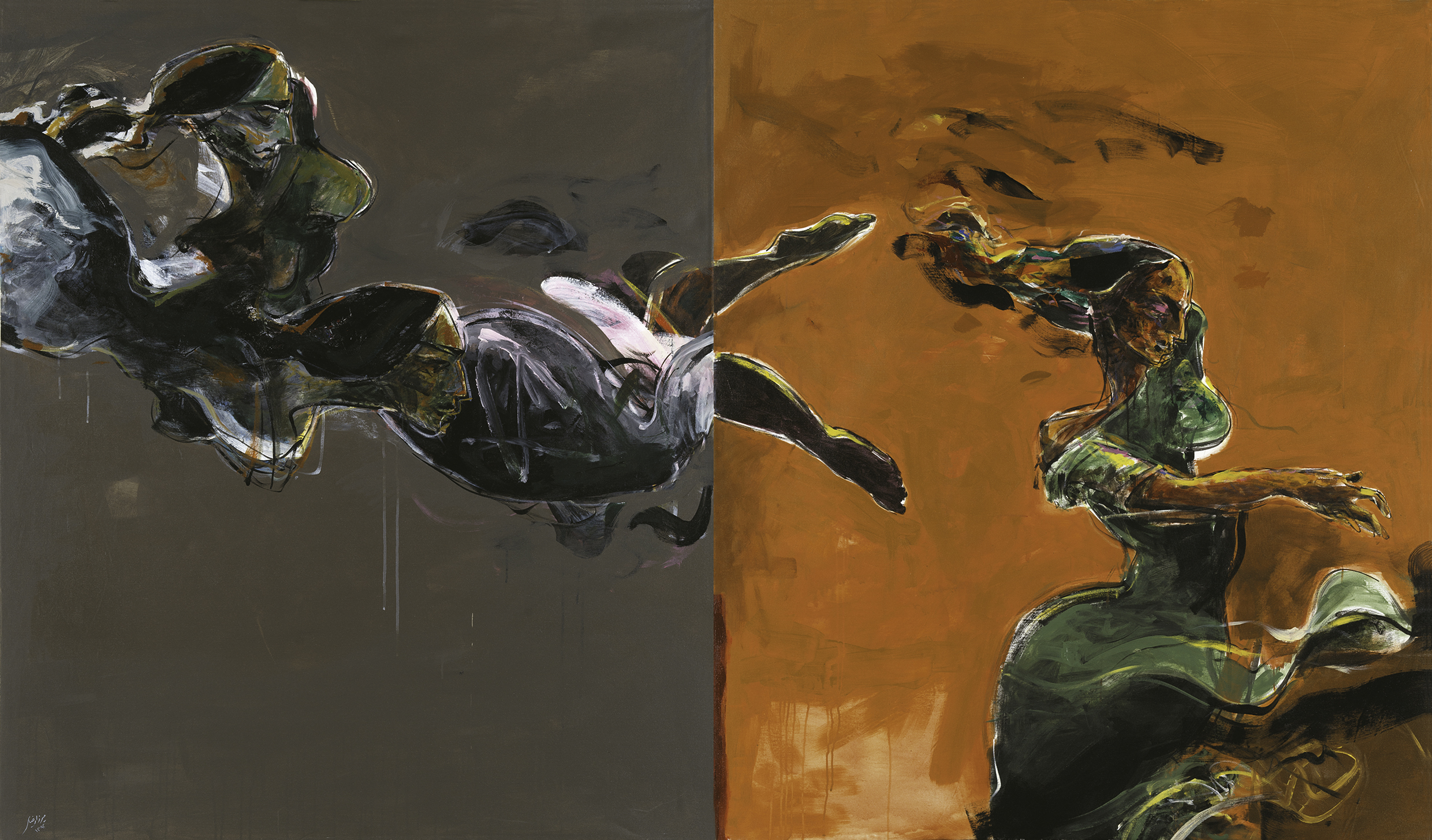 Artwork dance in space by alireza mirzarezaei Artwork dance in space by alireza mirzarezaei