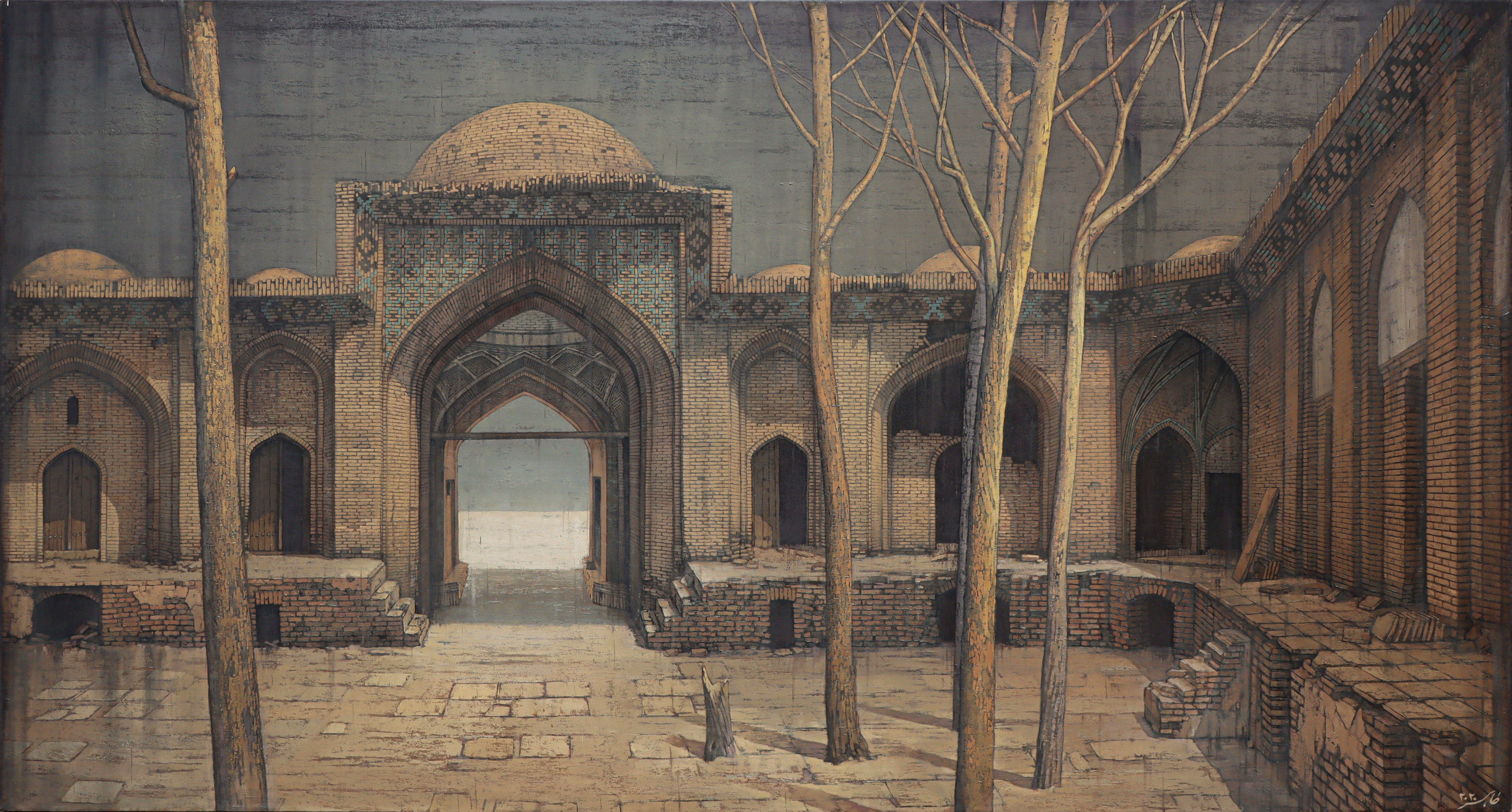 اثر بدون عنوان از طاهر پورحیدری اثر بدون عنوان از طاهر پورحیدری