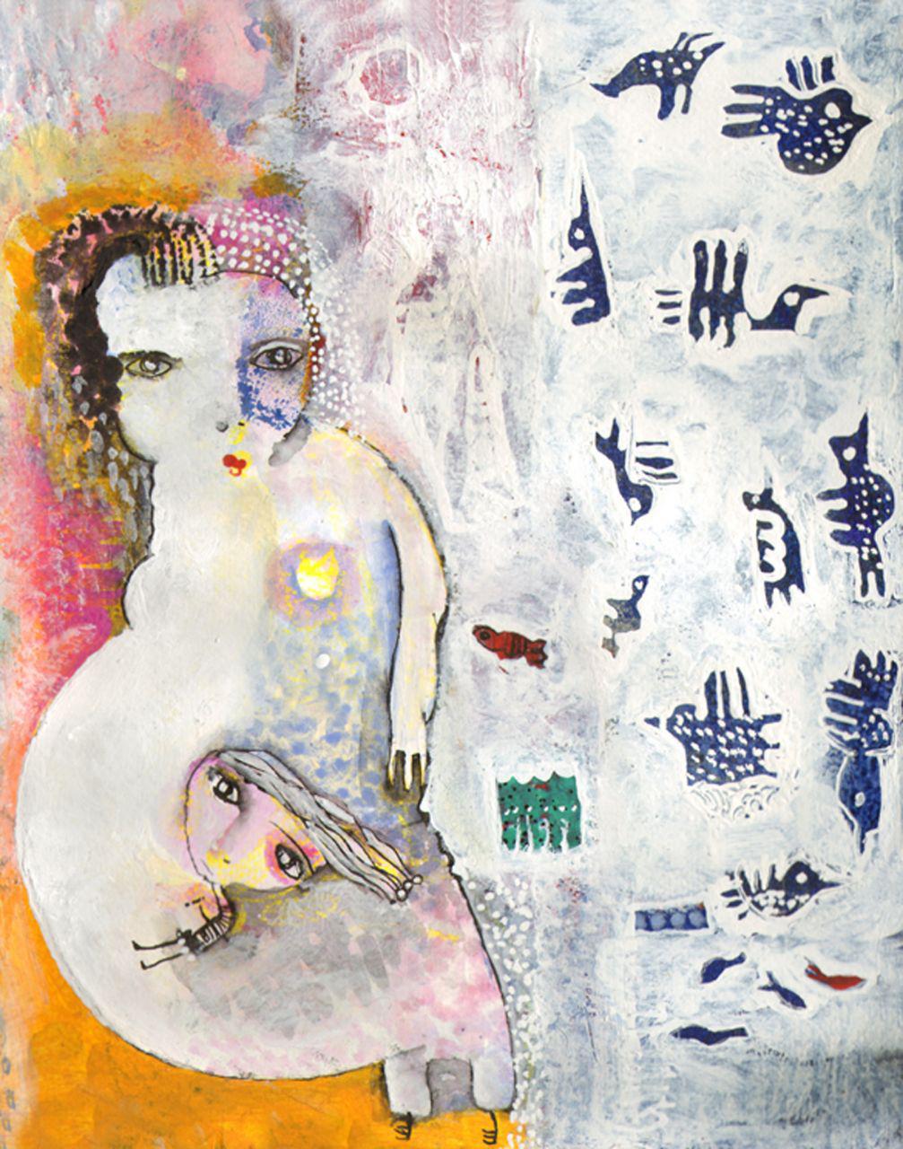 Artwork motherhood by Mahsa karimi Artwork motherhood by Mahsa karimi