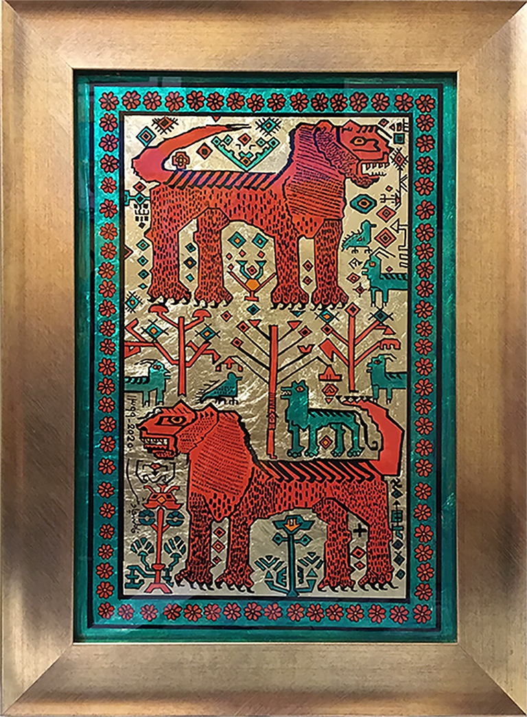 اثر بدون عنوان یک از فاطمه چاووشی نسب اثر بدون عنوان یک از فاطمه چاووشی نسب