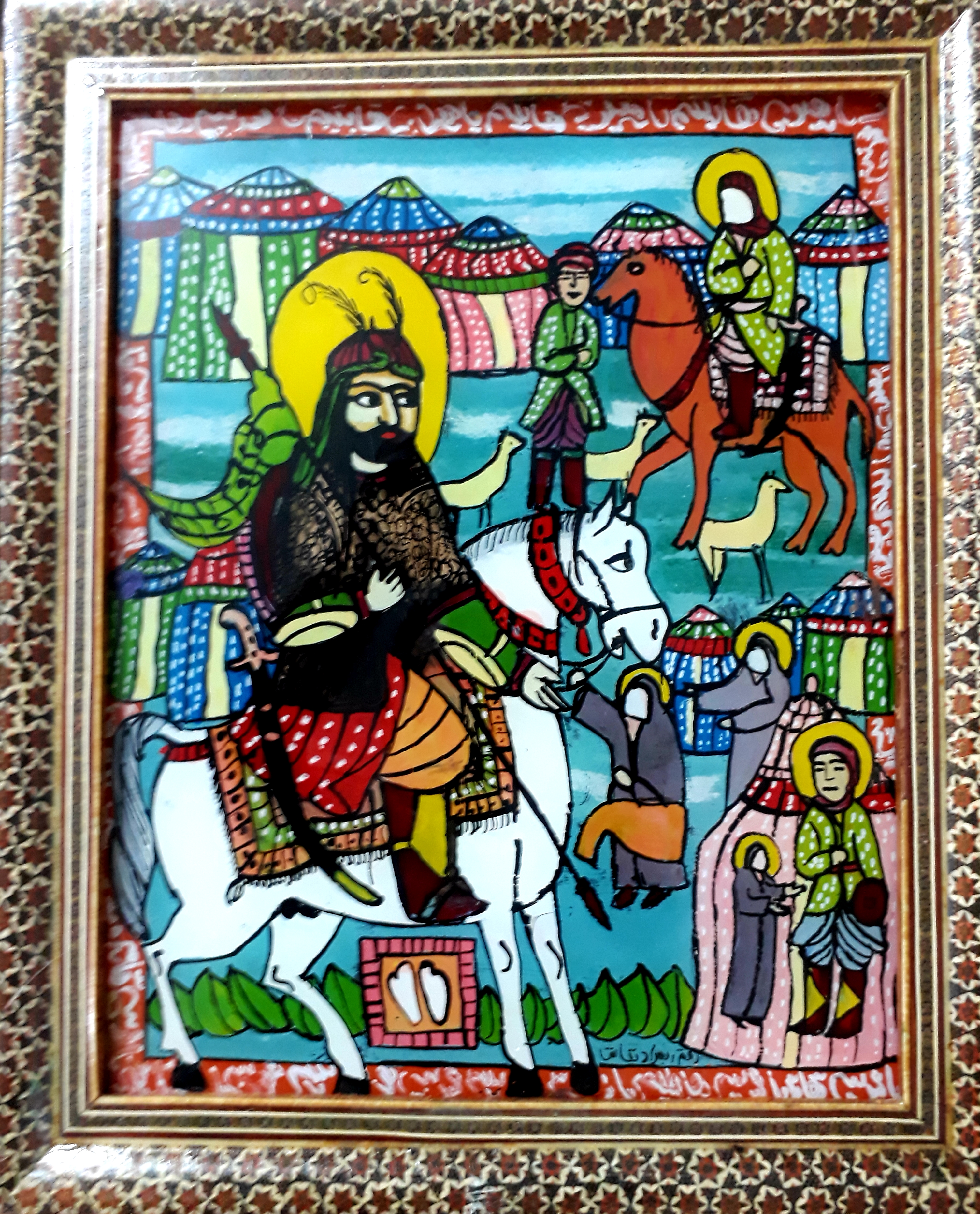 اثر شمایل دینی 4 از بهزاد نقاش اثر شمایل دینی 4 از بهزاد نقاش