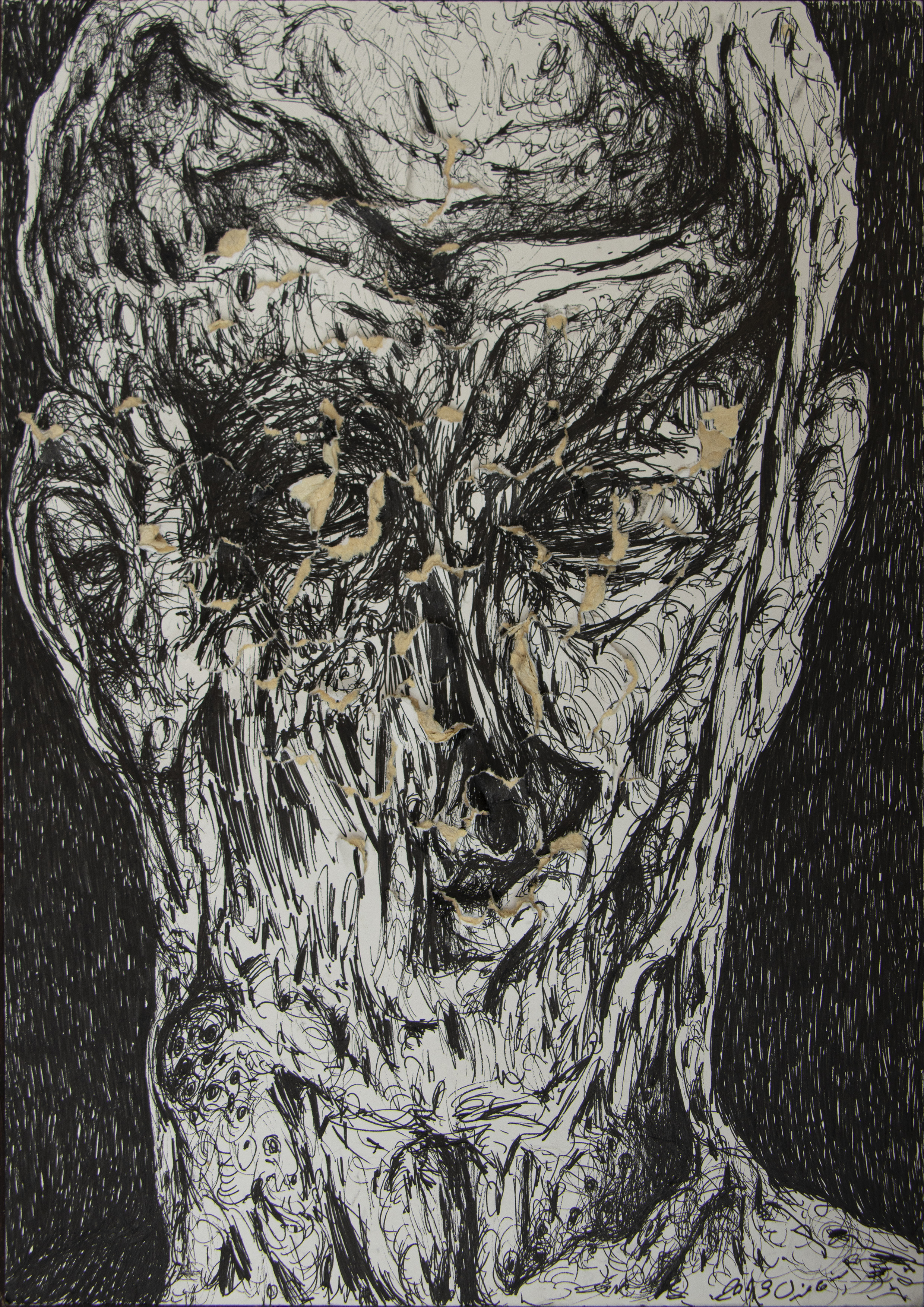 اثر بدون عنوان از فرهاد گاوزن اثر بدون عنوان از فرهاد گاوزن