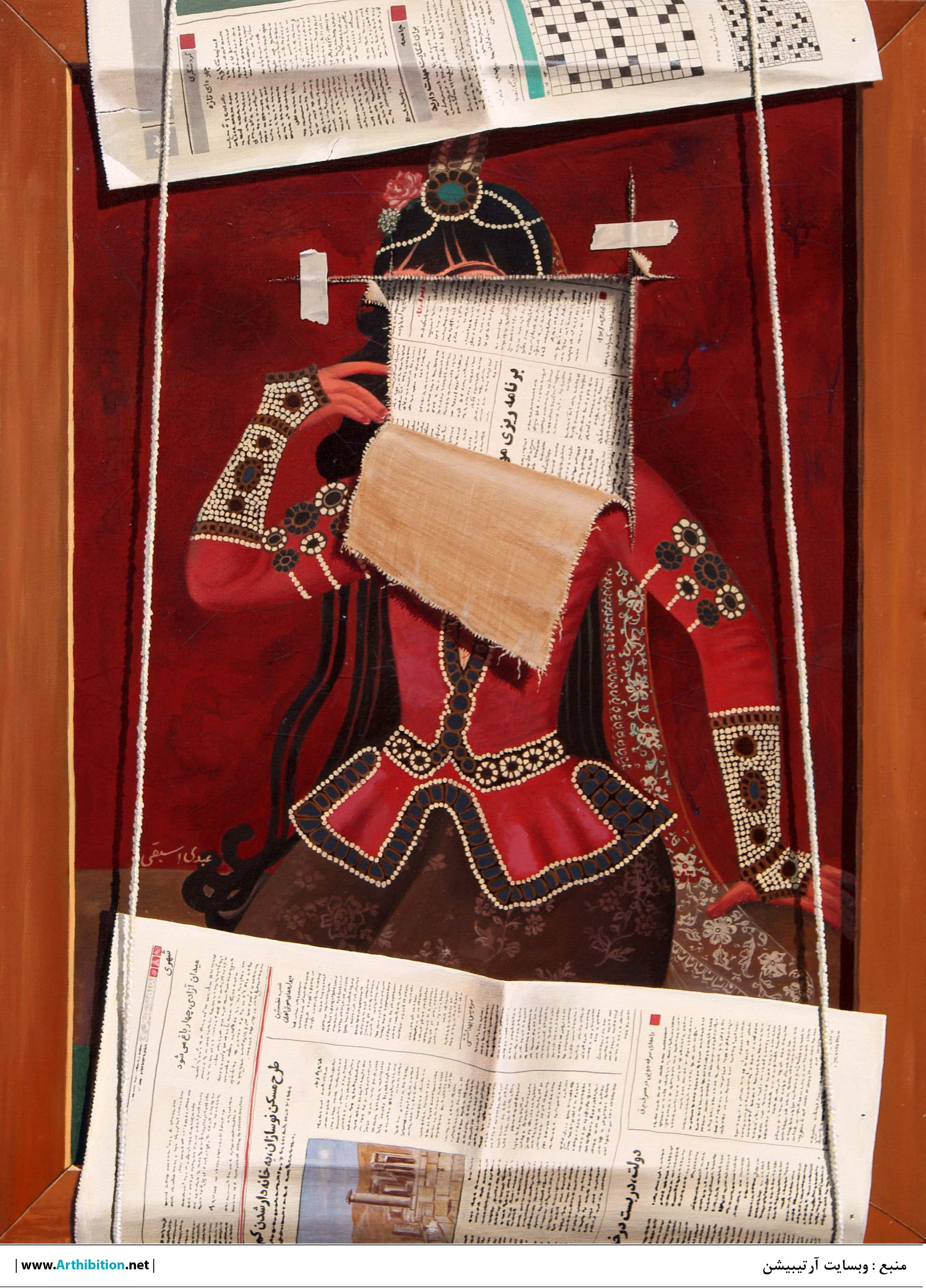 اثر بدون عنوان از عبدی اسبقی اثر بدون عنوان از عبدی اسبقی