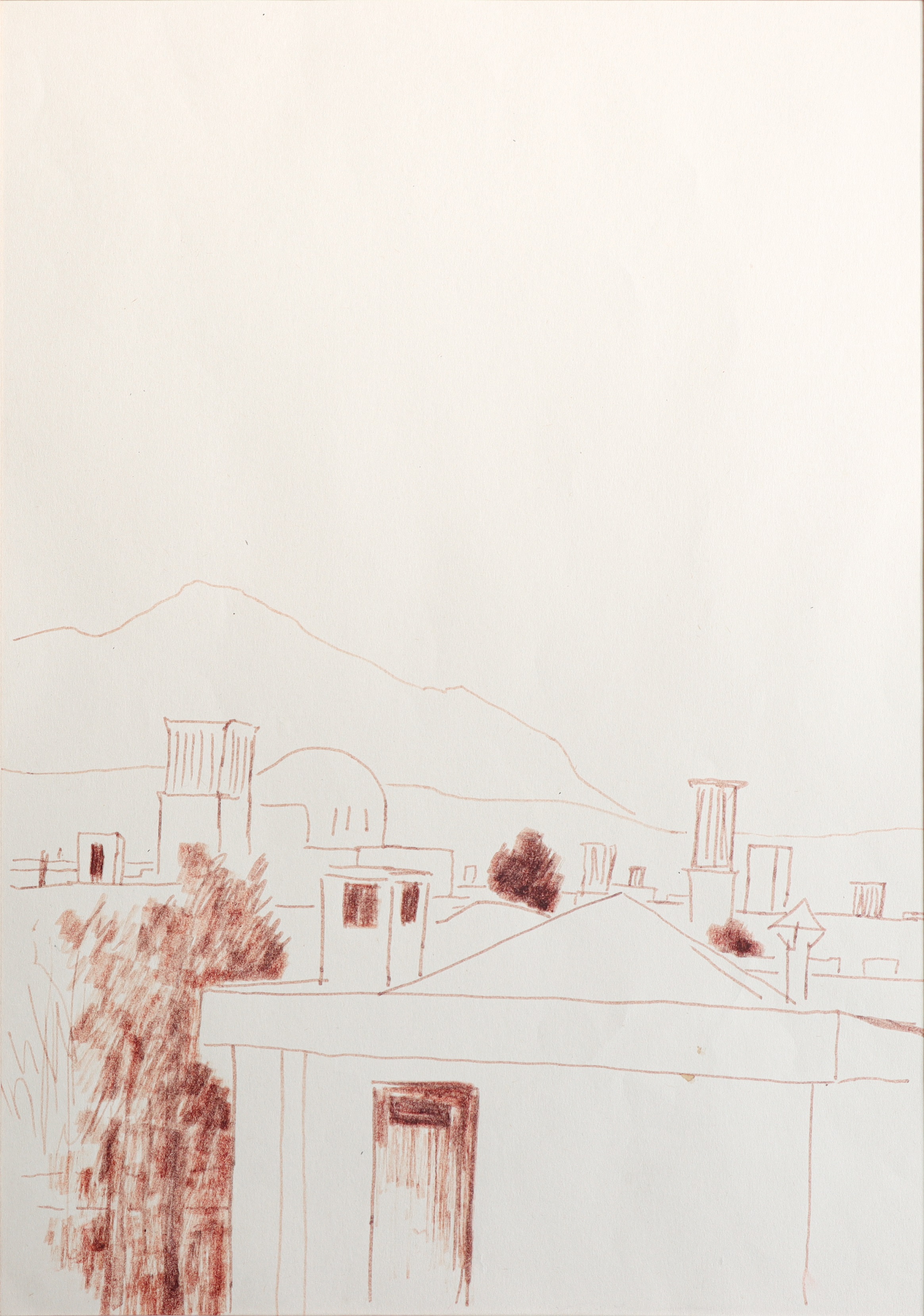 Artwork Untitled by Sohrab Sepehri Artwork Untitled by Sohrab Sepehri