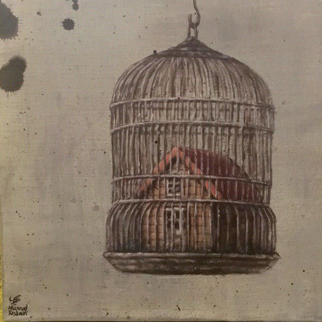 اثر بدون عنوان از مسعود کشمیری اثر بدون عنوان از مسعود کشمیری