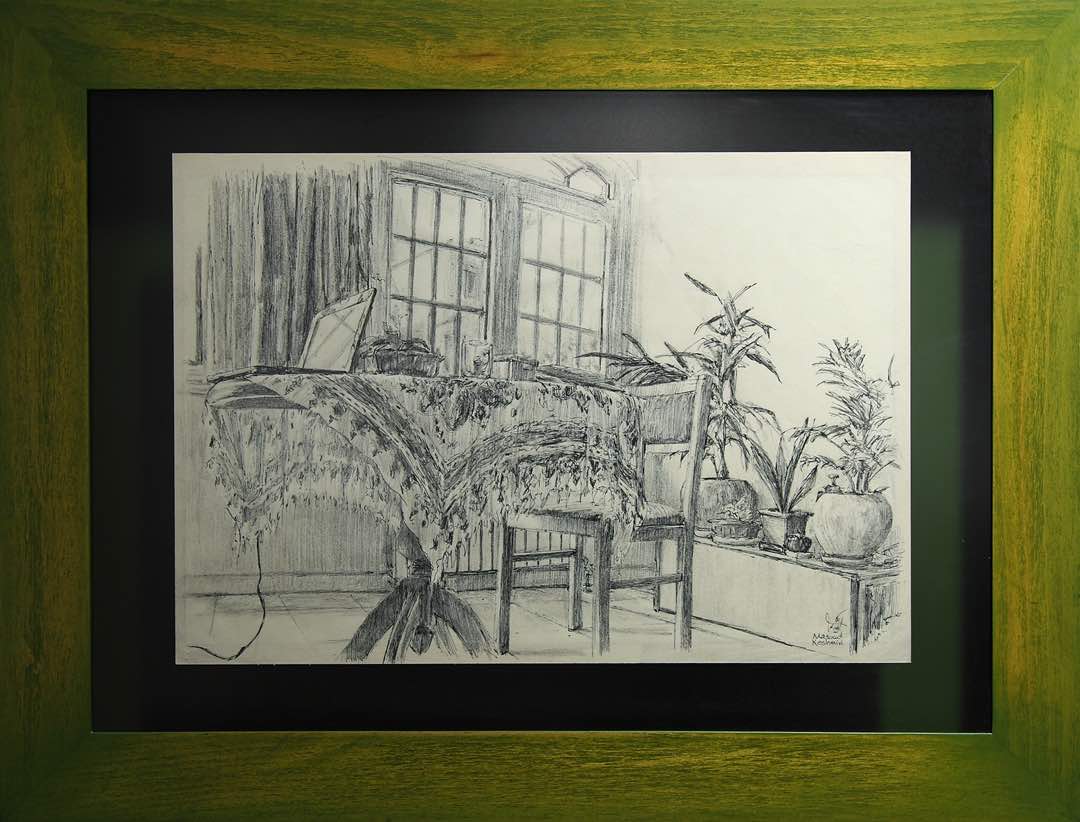 اثر بدون عنوان از مسعود کشمیری اثر بدون عنوان از مسعود کشمیری