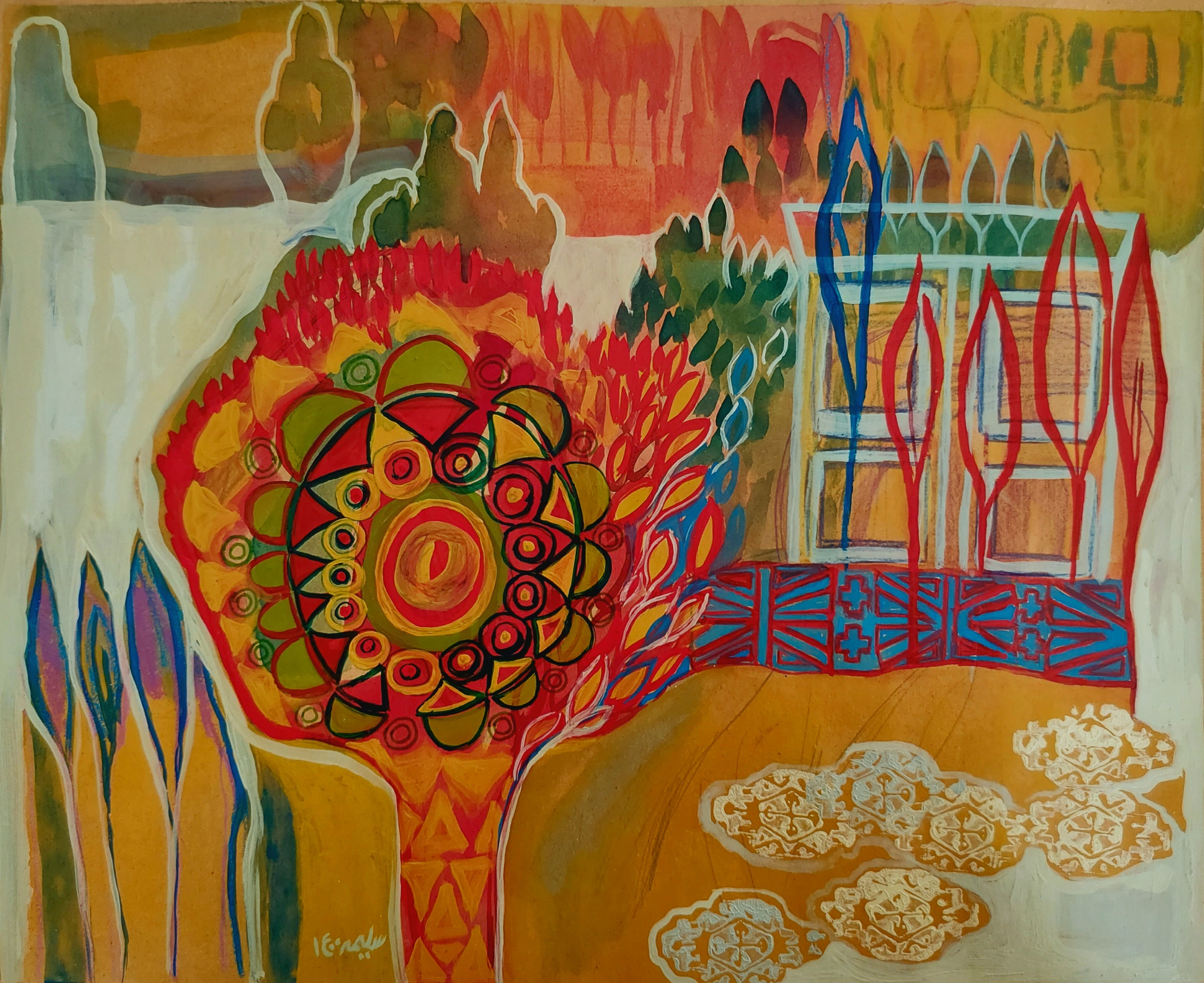 Artwork tree of life by salime ghezel Artwork tree of life by salime ghezel