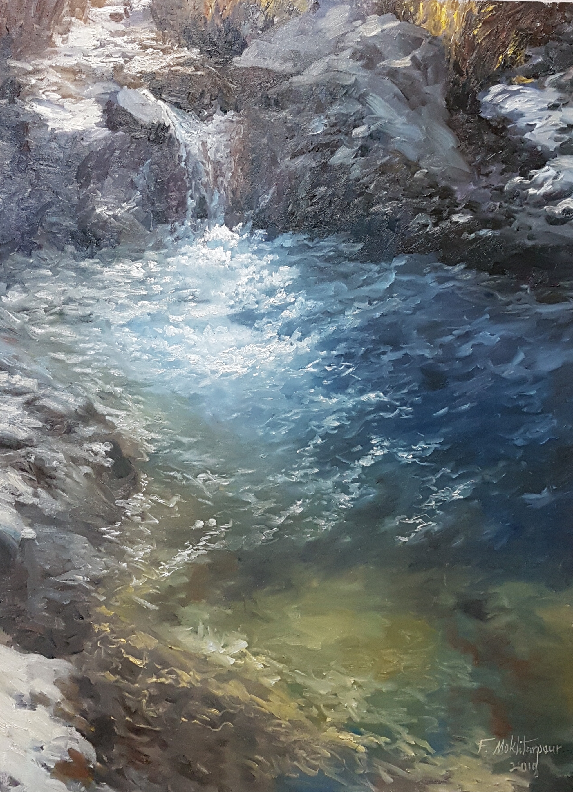 اثر زلالی آب از فرامرز مختارپور اثر زلالی آب از فرامرز مختارپور