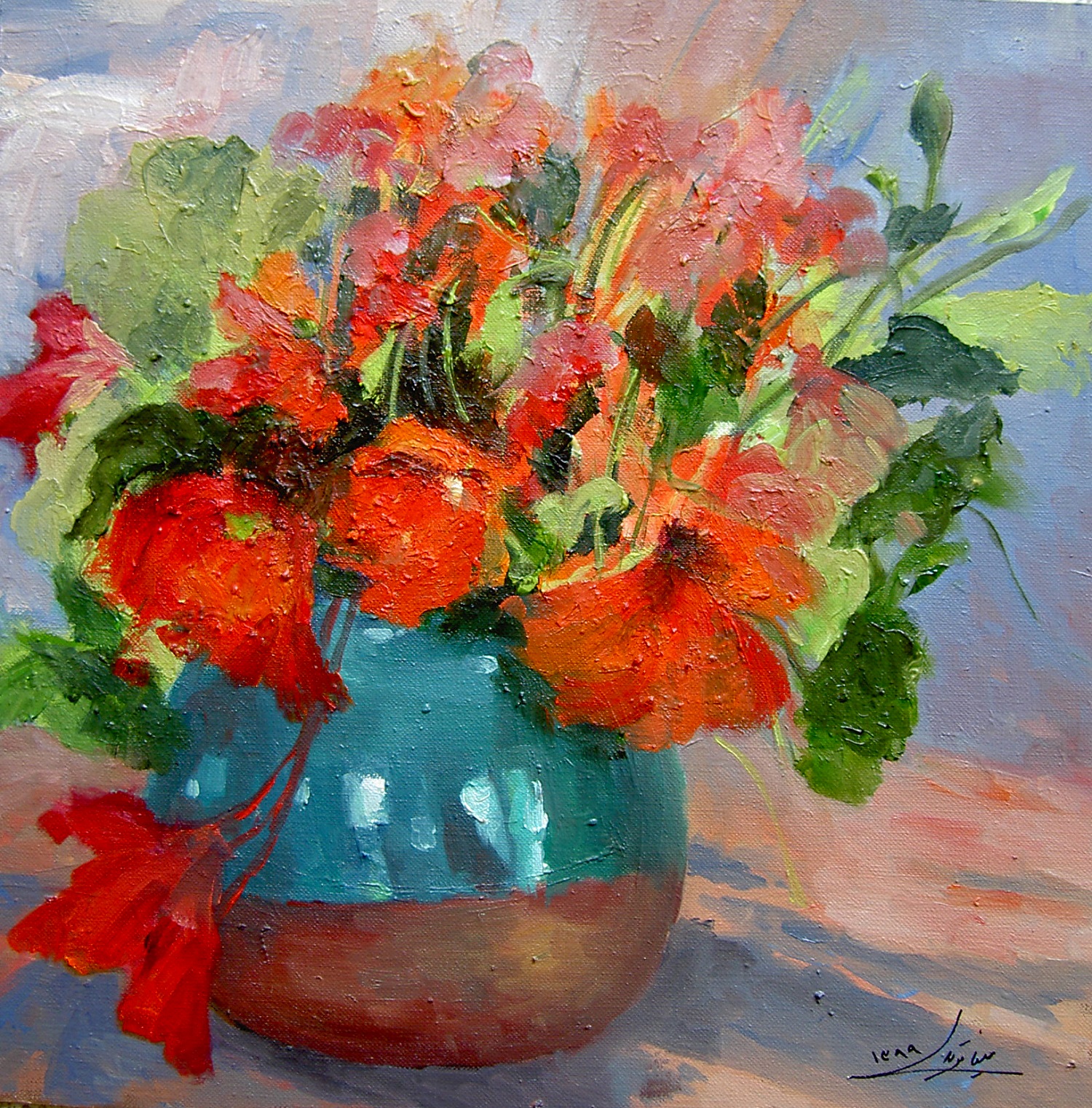 اثر گلهای لادن از مینا قویدل اثر گلهای لادن از مینا قویدل