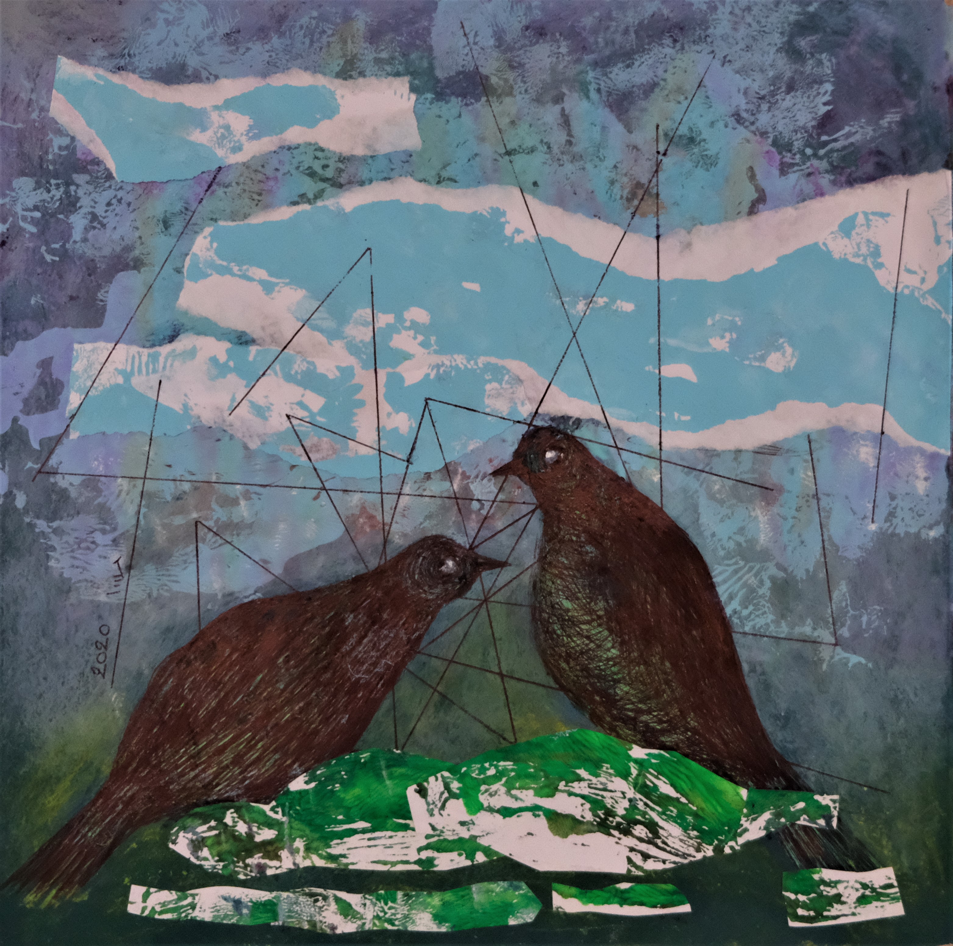 اثر یک مکالمه جدی از مهسا کریمی اثر یک مکالمه جدی از مهسا کریمی