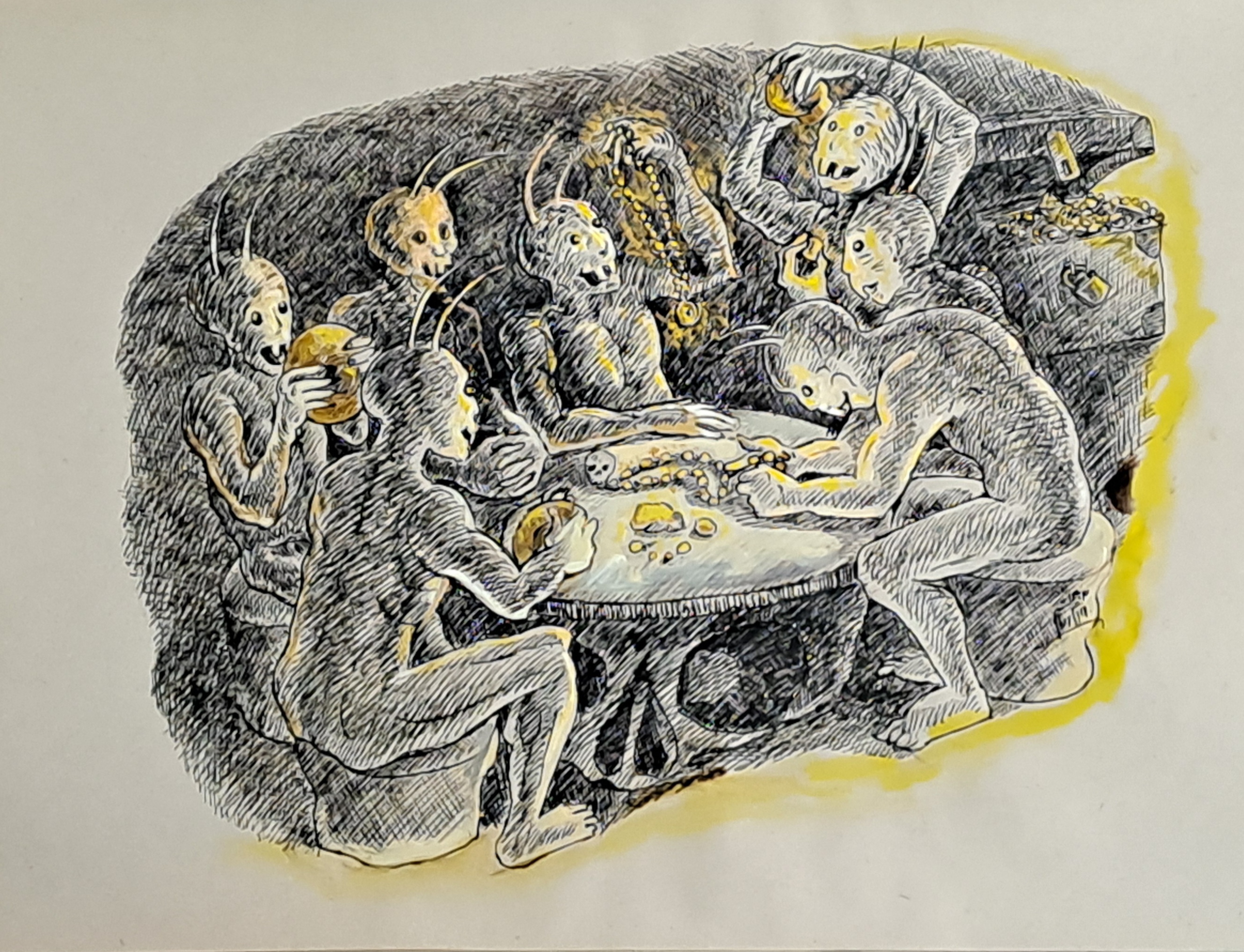 Artwork We found the treasure by Behnoosh Zamani Artwork We found the treasure by Behnoosh Zamani