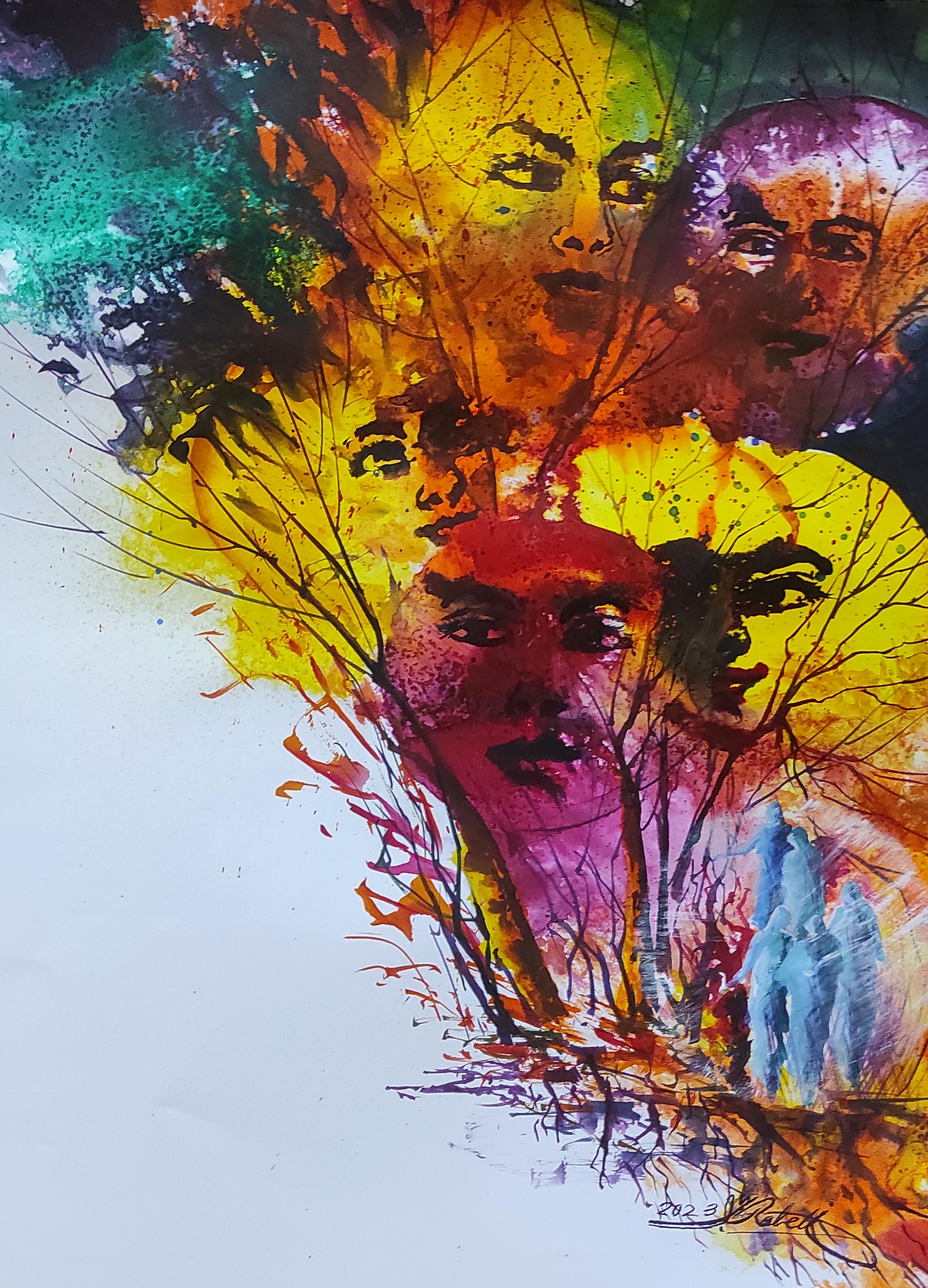 Artwork Humanity autumn 3 by abdolreza rabeti Artwork Humanity autumn 3 by abdolreza rabeti