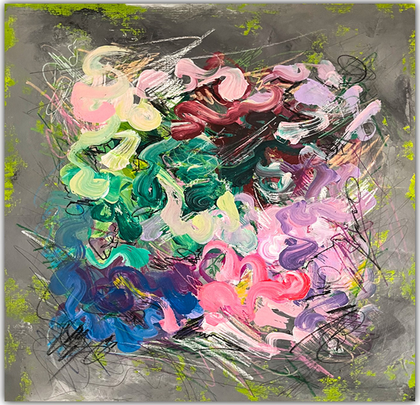 Artwork pathoglyphics - dance of color 03 by saghar moshiri amin Artwork pathoglyphics - dance of color 03 by saghar moshiri amin