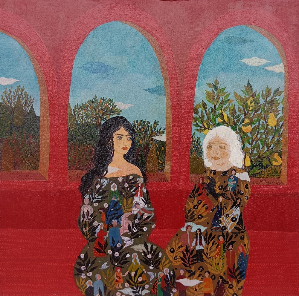 اثر قلعه سرخ (اندرونی) از نجلا مهدوی اشرف اثر قلعه سرخ (اندرونی) از نجلا مهدوی اشرف