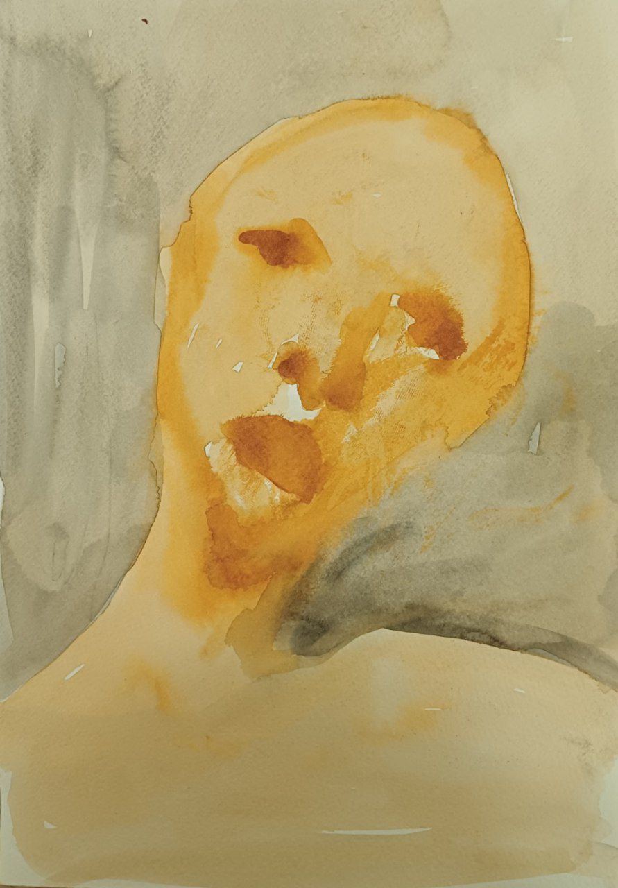 Artwork Selfportrait 5 by sara abooie mehrizi Artwork Selfportrait 5 by sara abooie mehrizi