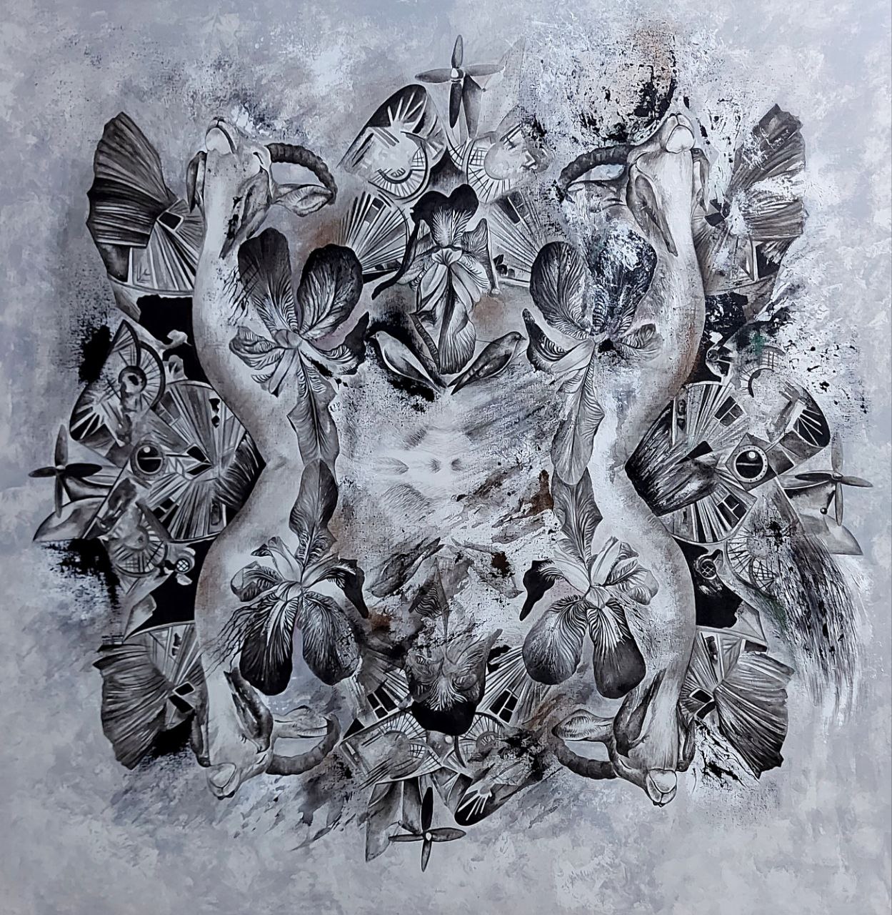 اثر زایش و فرسایش۲ از نجمه راسخ اثر زایش و فرسایش۲ از نجمه راسخ