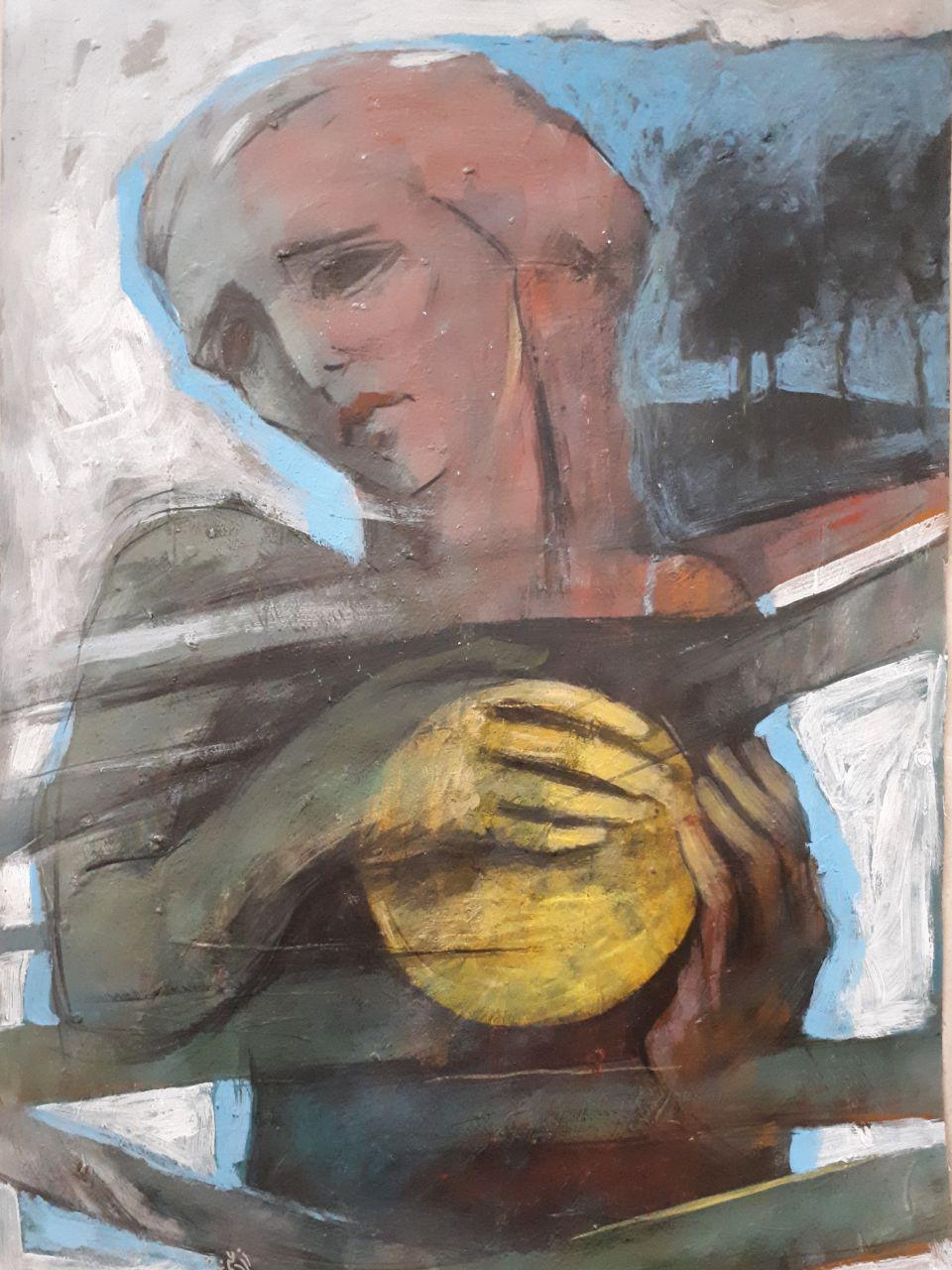 Artwork man o moon by hossein zeraati Artwork man o moon by hossein zeraati