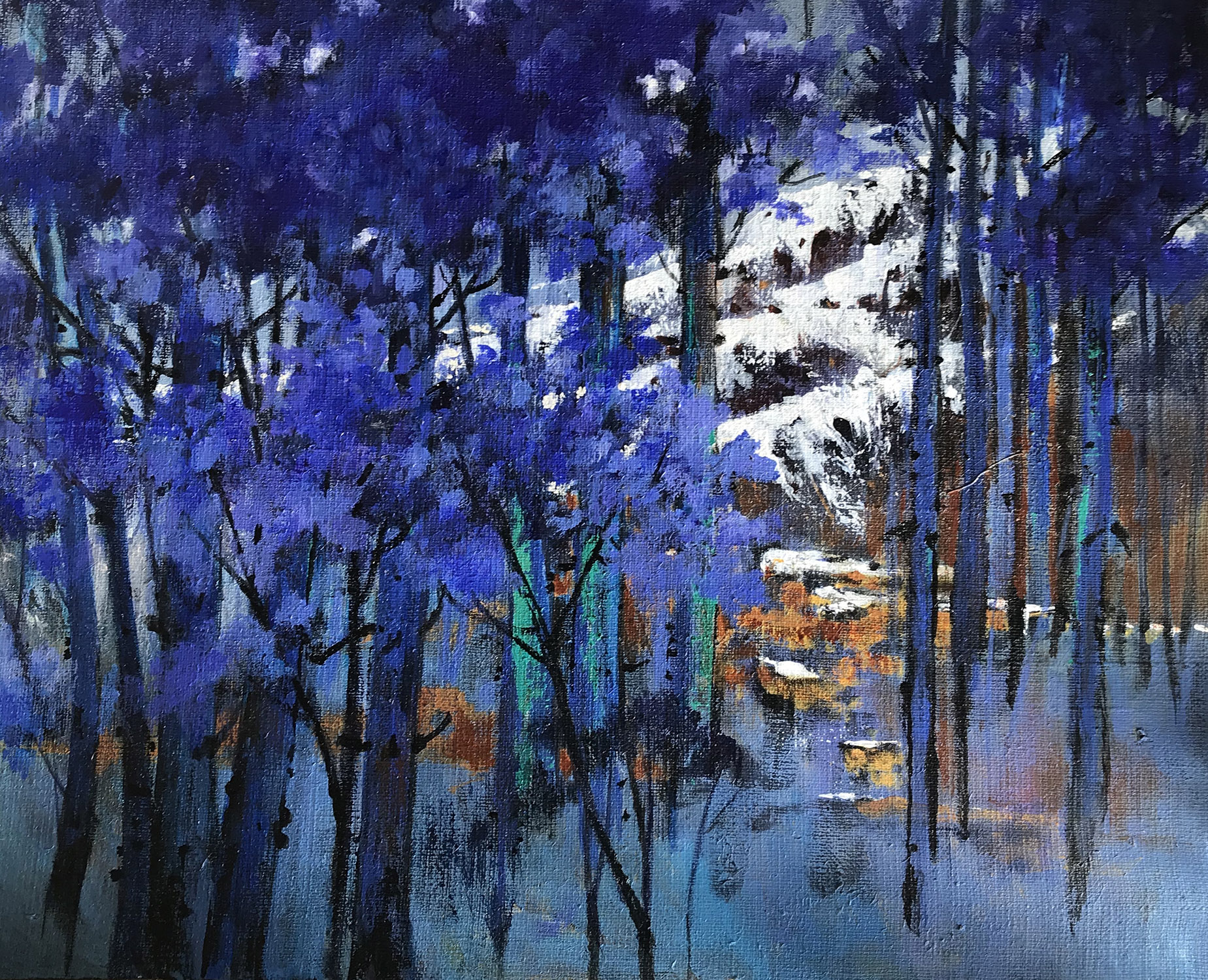 Artwork Shemiran Winter by Ghazaleh Akhavan Zanjani Artwork Shemiran Winter by Ghazaleh Akhavan Zanjani