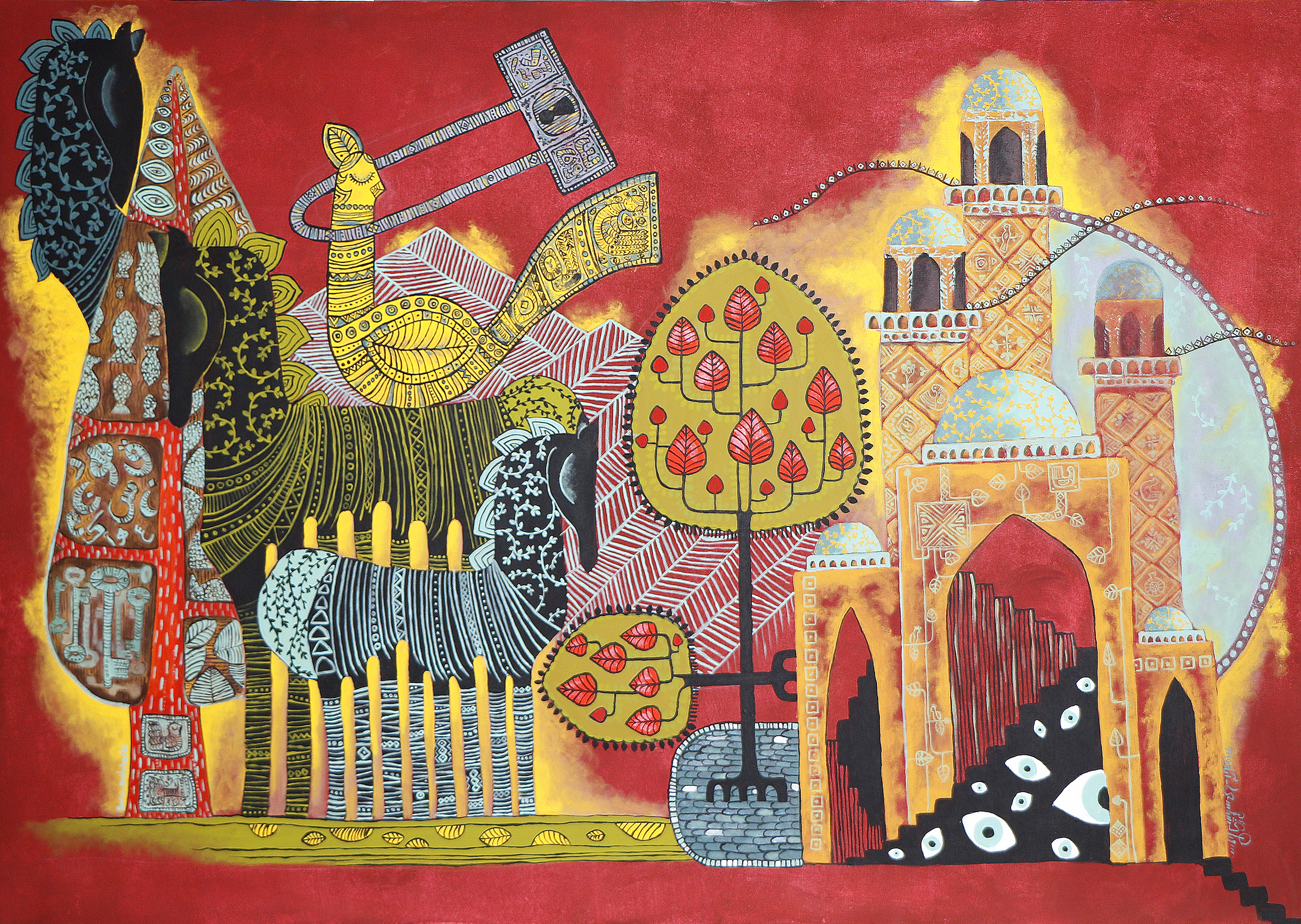 Artwork Square of Life by sona goshtasbi Artwork Square of Life by sona goshtasbi