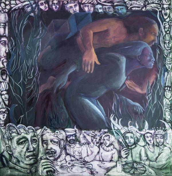 اثر سفر زن قهرمان از مجموعه حاشیه از ترانه صادقیان بروجنی اثر سفر زن قهرمان از مجموعه حاشیه از ترانه صادقیان بروجنی