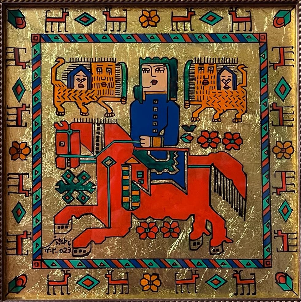 اثر بدون عنوان از فاطمه چاووشی نسب اثر بدون عنوان از فاطمه چاووشی نسب