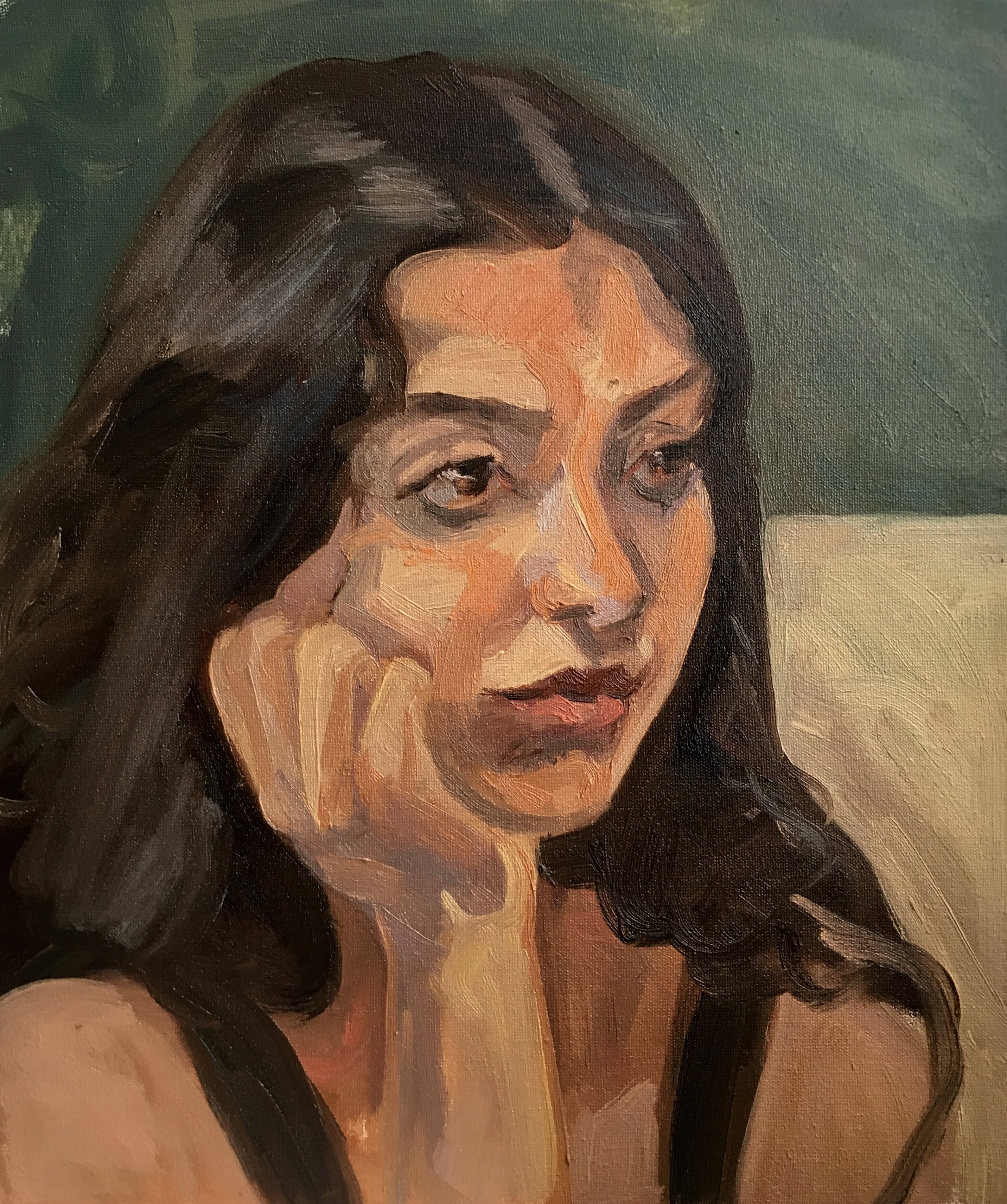 اثر مطالعه روی یک چهره از شقایق ترابی اثر مطالعه روی یک چهره از شقایق ترابی