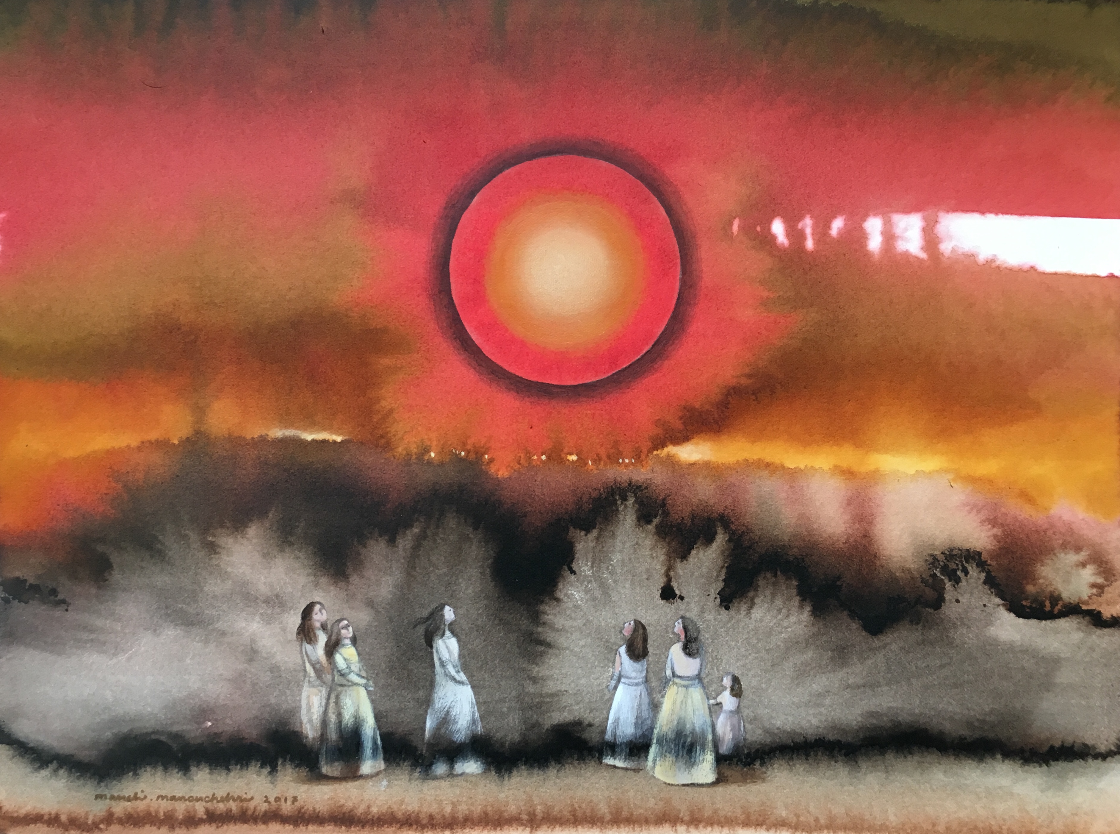 Artwork Dawn by maneli manouchehri Artwork Dawn by maneli manouchehri