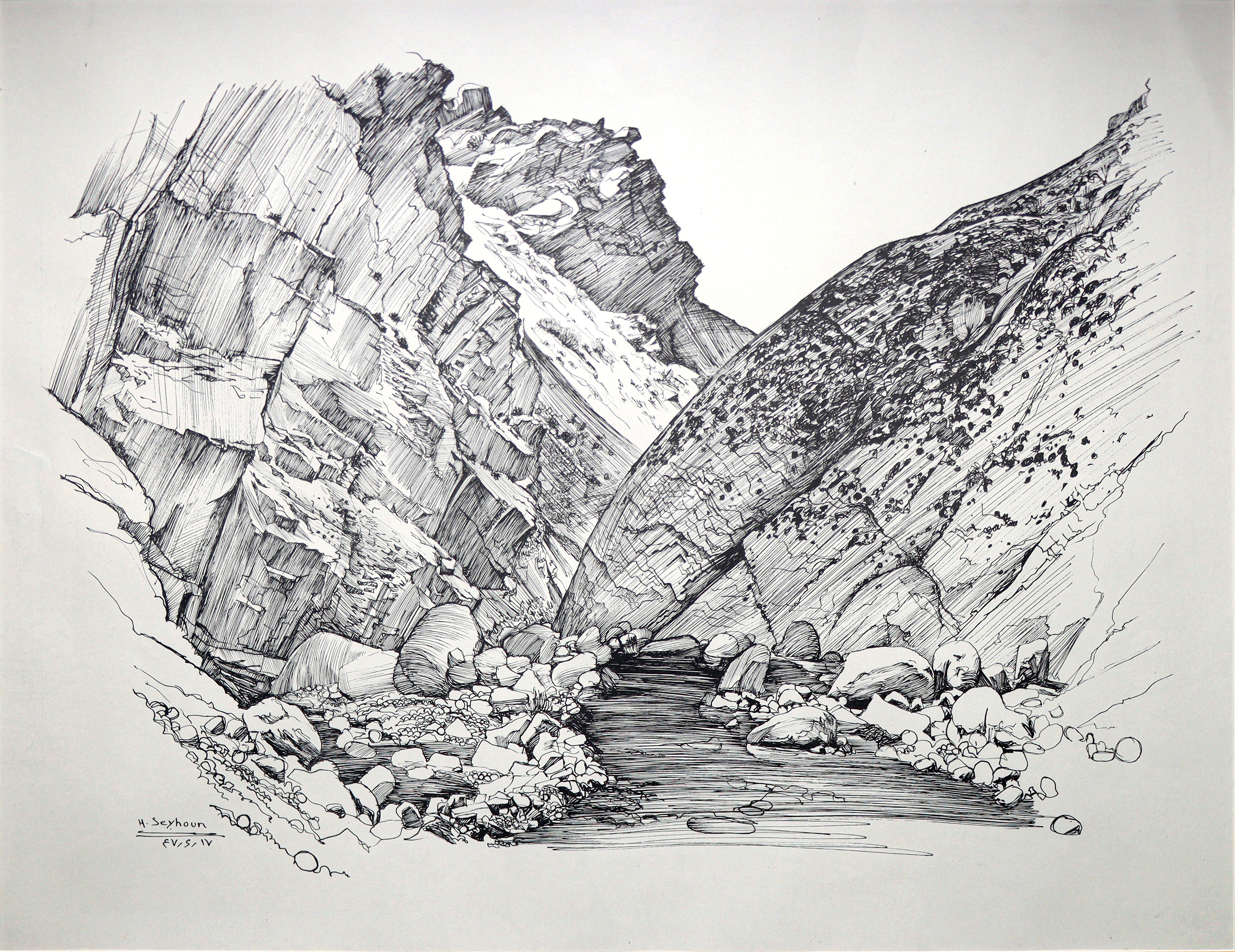 Artwork Untitled by hooshang Seyhoun Artwork Untitled by hooshang Seyhoun