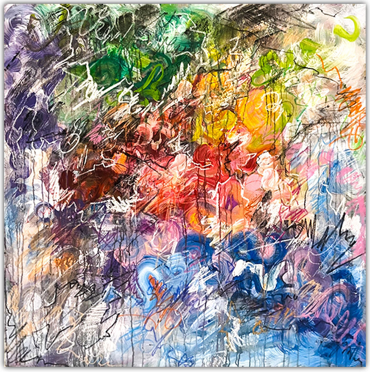 Artwork pathoglyphics - dance of color 02 by saghar moshiri amin Artwork pathoglyphics - dance of color 02 by saghar moshiri amin