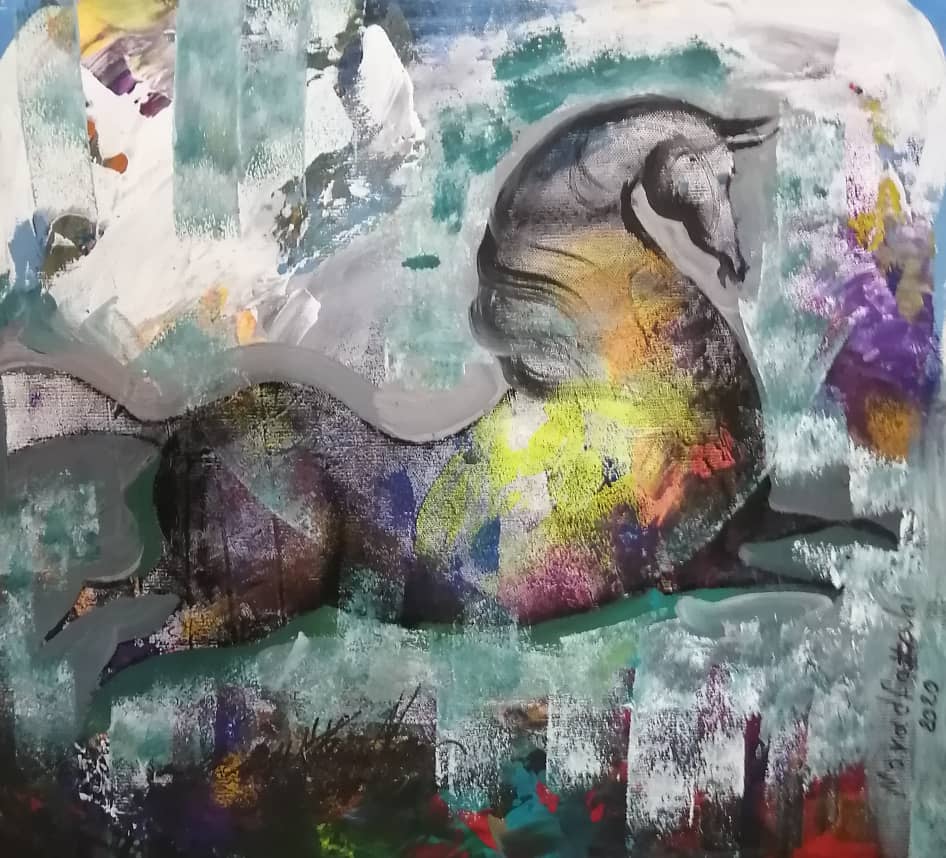 اثر بدون عنوان از مراد فتاحی اثر بدون عنوان از مراد فتاحی