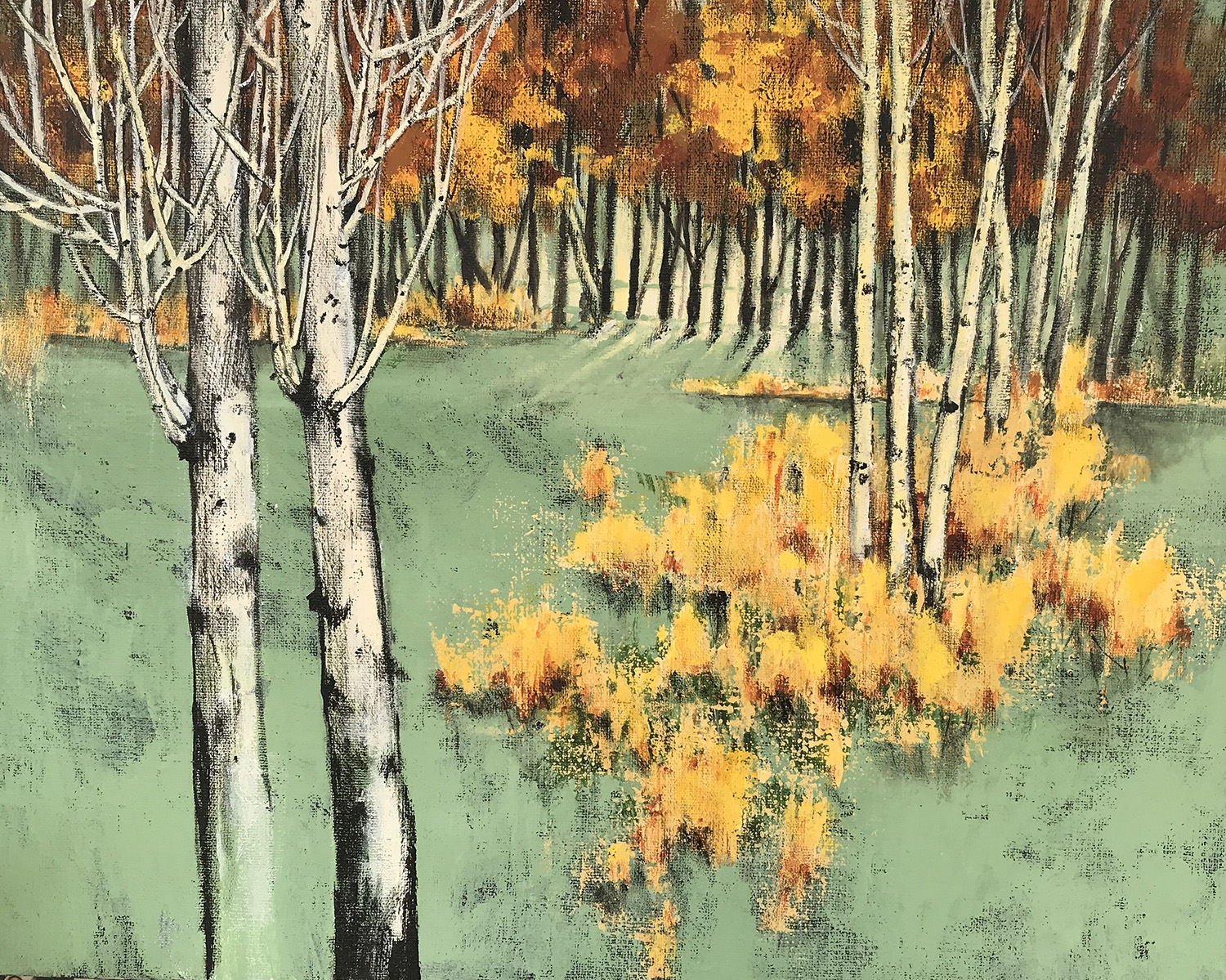 اثر سپیدار - کرج از غزاله اخوان زنجانی اثر سپیدار - کرج از غزاله اخوان زنجانی