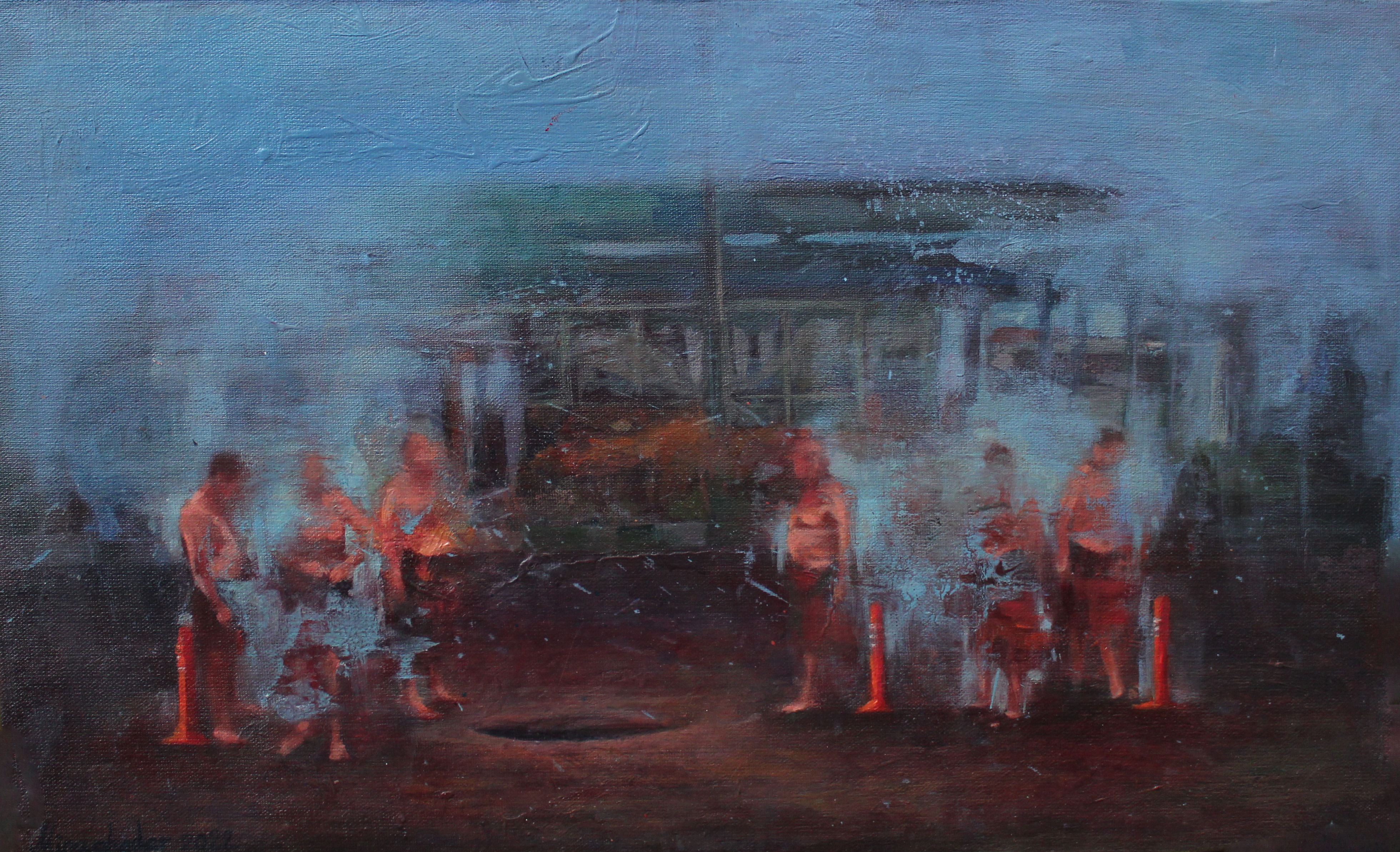 Artwork The road narrows on the left۱۵ by Mina Ghahremani Artwork The road narrows on the left۱۵ by Mina Ghahremani