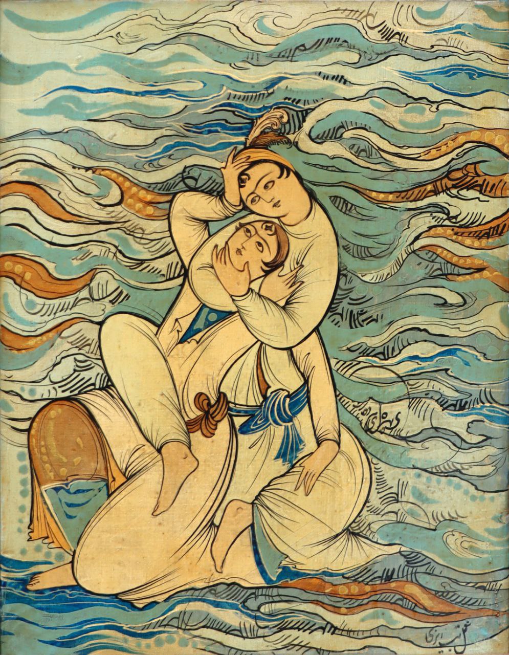 اثر بدون عنوان از صادق تبریزی اثر بدون عنوان از صادق تبریزی