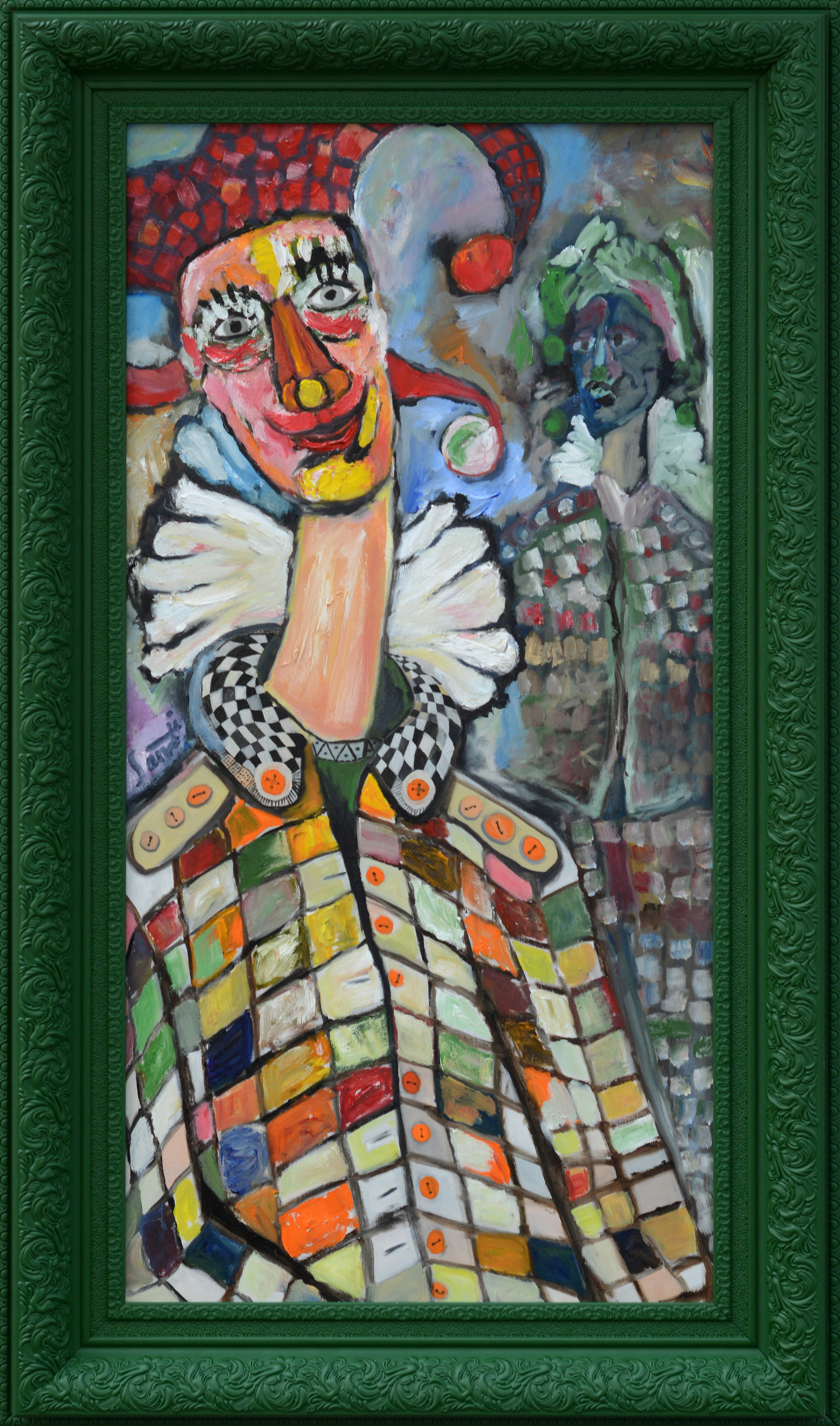 اثر دلقک و بی خانمان از بهراد صنعتی اثر دلقک و بی خانمان از بهراد صنعتی