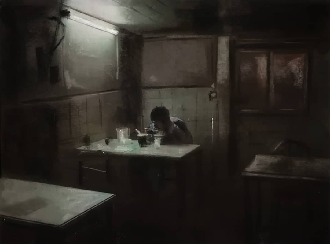 Artwork The lost man by Sobhan Sajjadieh Artwork The lost man by Sobhan Sajjadieh