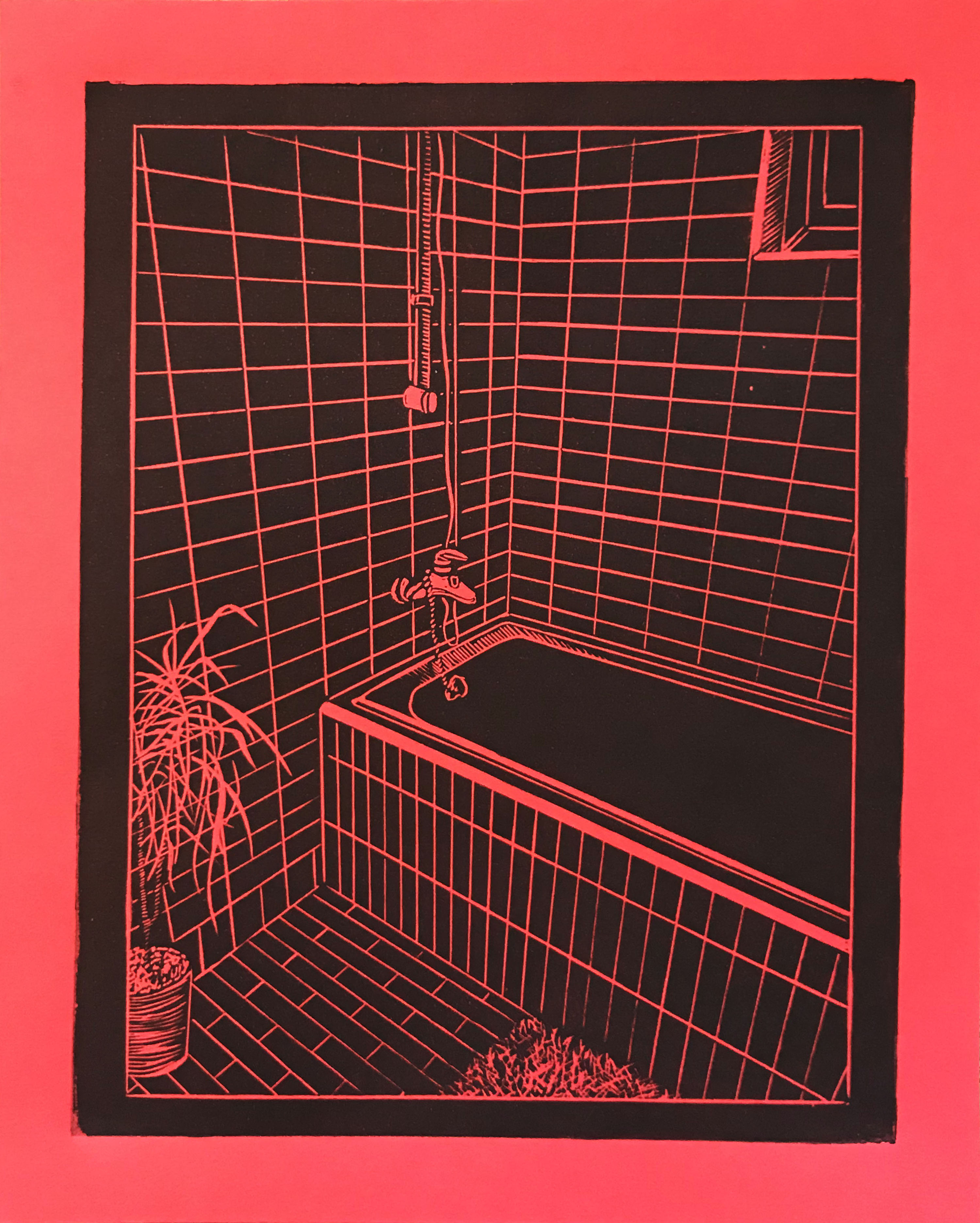 Artwork bathroom by sara asbaghi Artwork bathroom by sara asbaghi