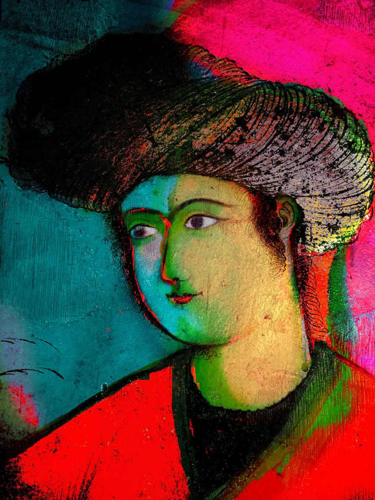 Artwork cheeky face by Hojat Amani Artwork cheeky face by Hojat Amani