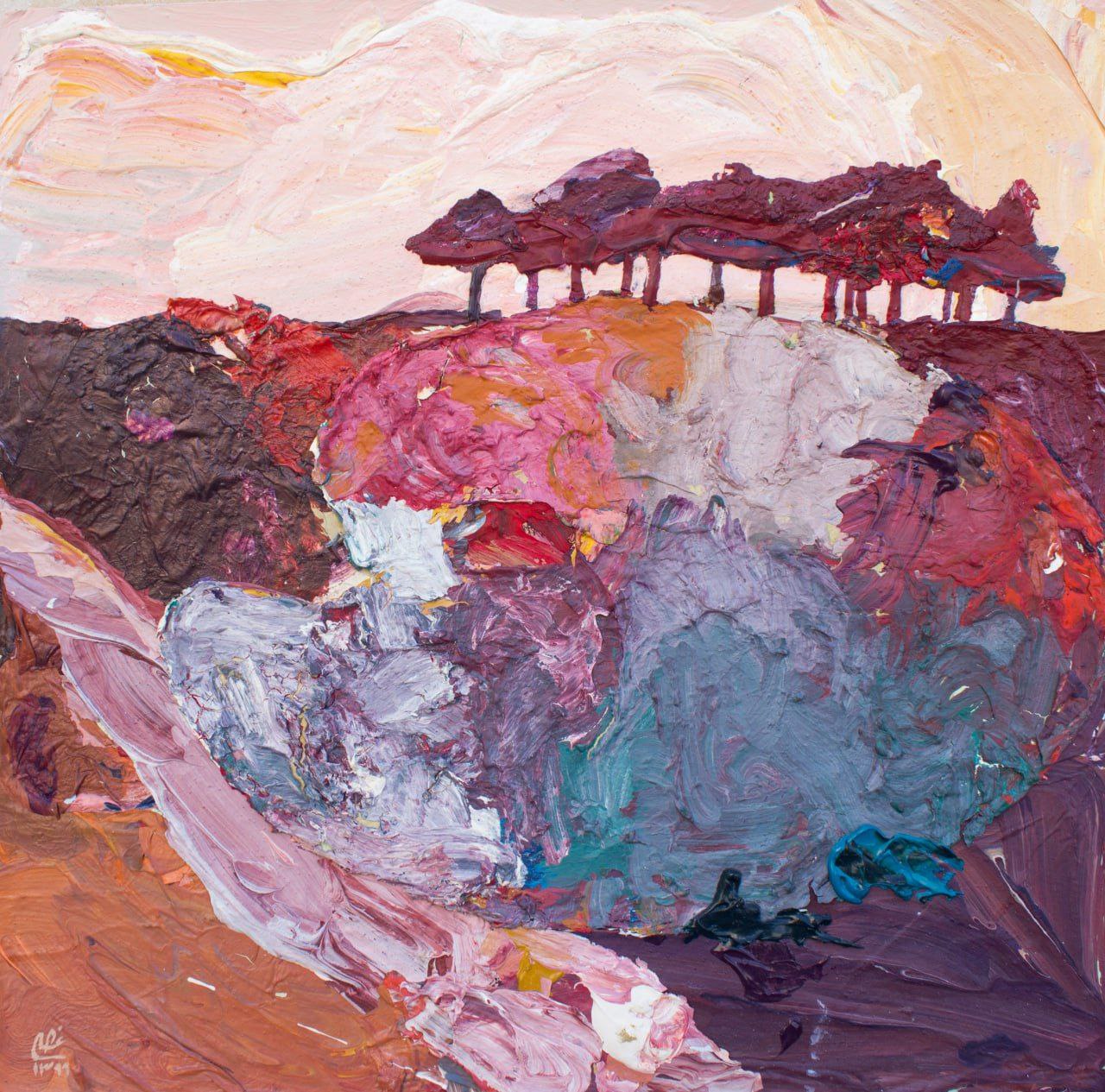 اثر بدون عنوان از الهام عظیمی اثر بدون عنوان از الهام عظیمی