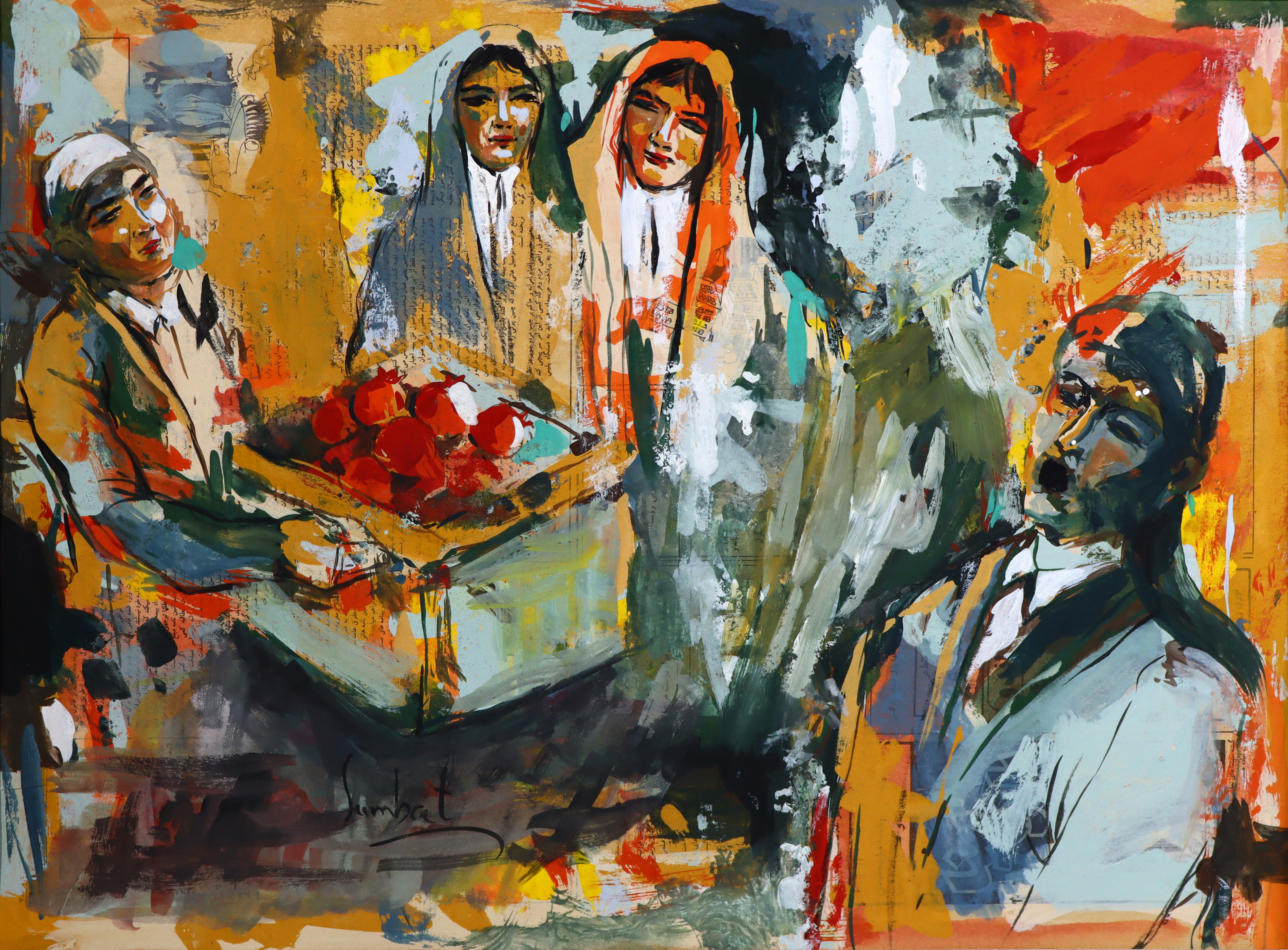 Artwork Untitled by Sumbat Der Kiureghian Artwork Untitled by Sumbat Der Kiureghian